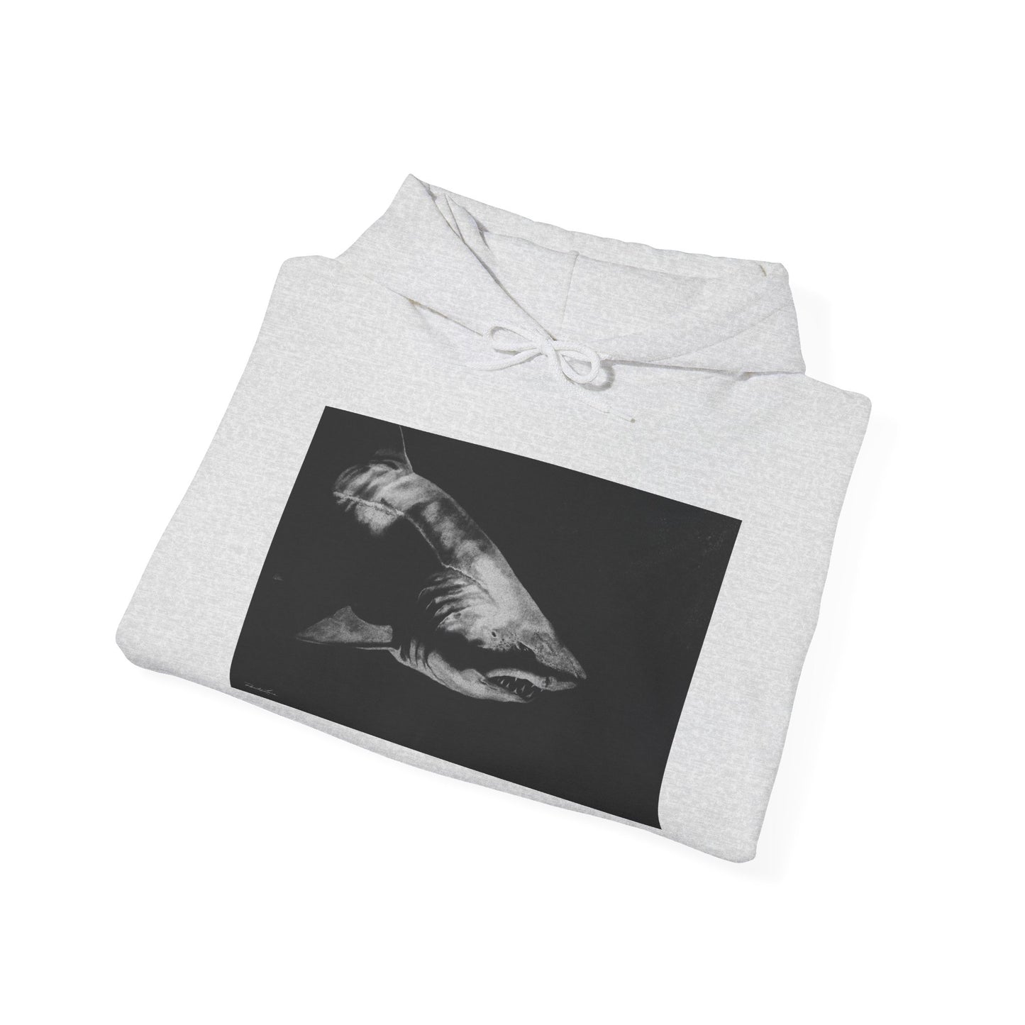 Below, Shark theme Unisex Hoodie