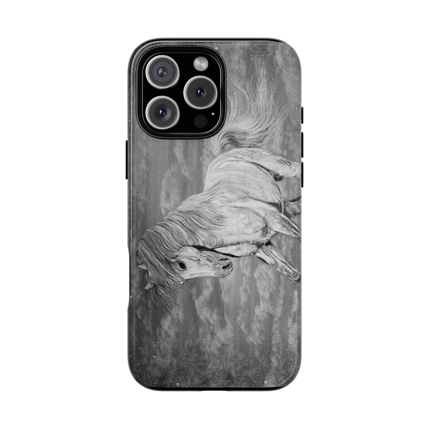 Equine Elegance. Prancing Horse Phone Case