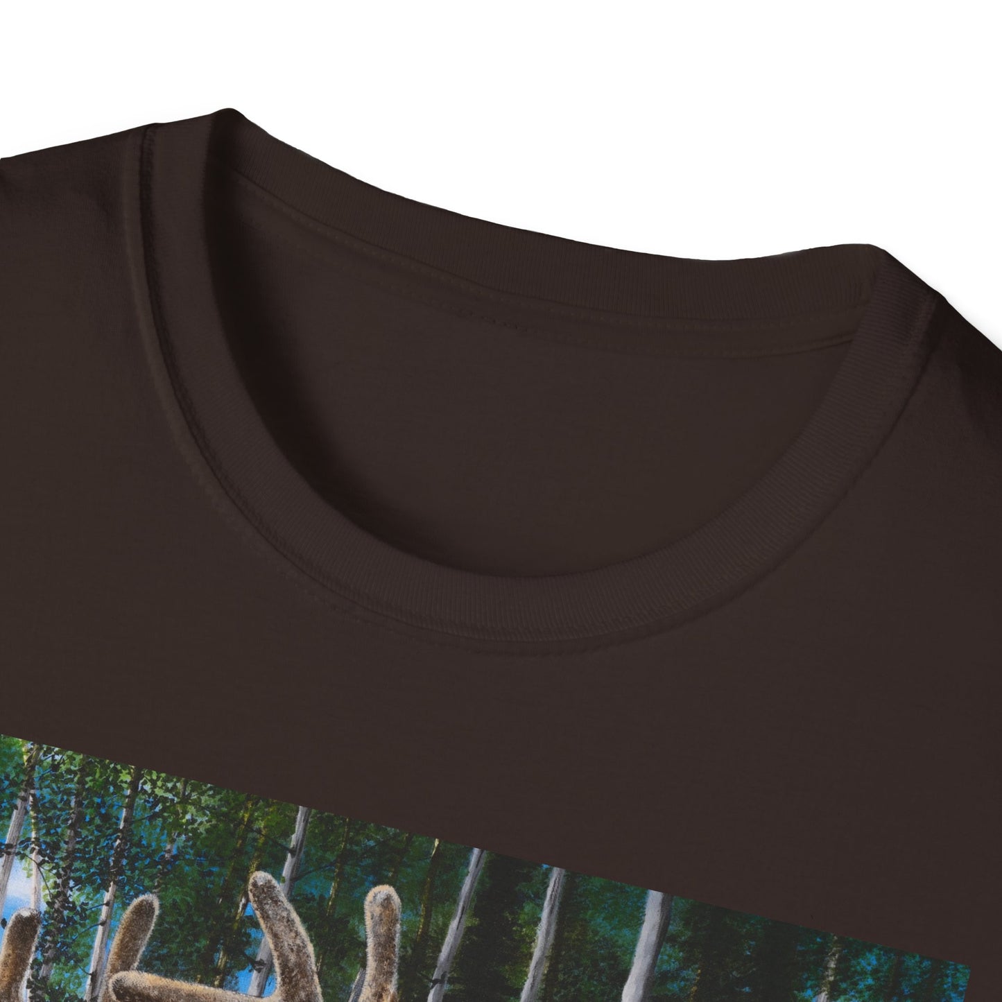 Velvet Crush, Deer Unisex Softstyle T-Shirt