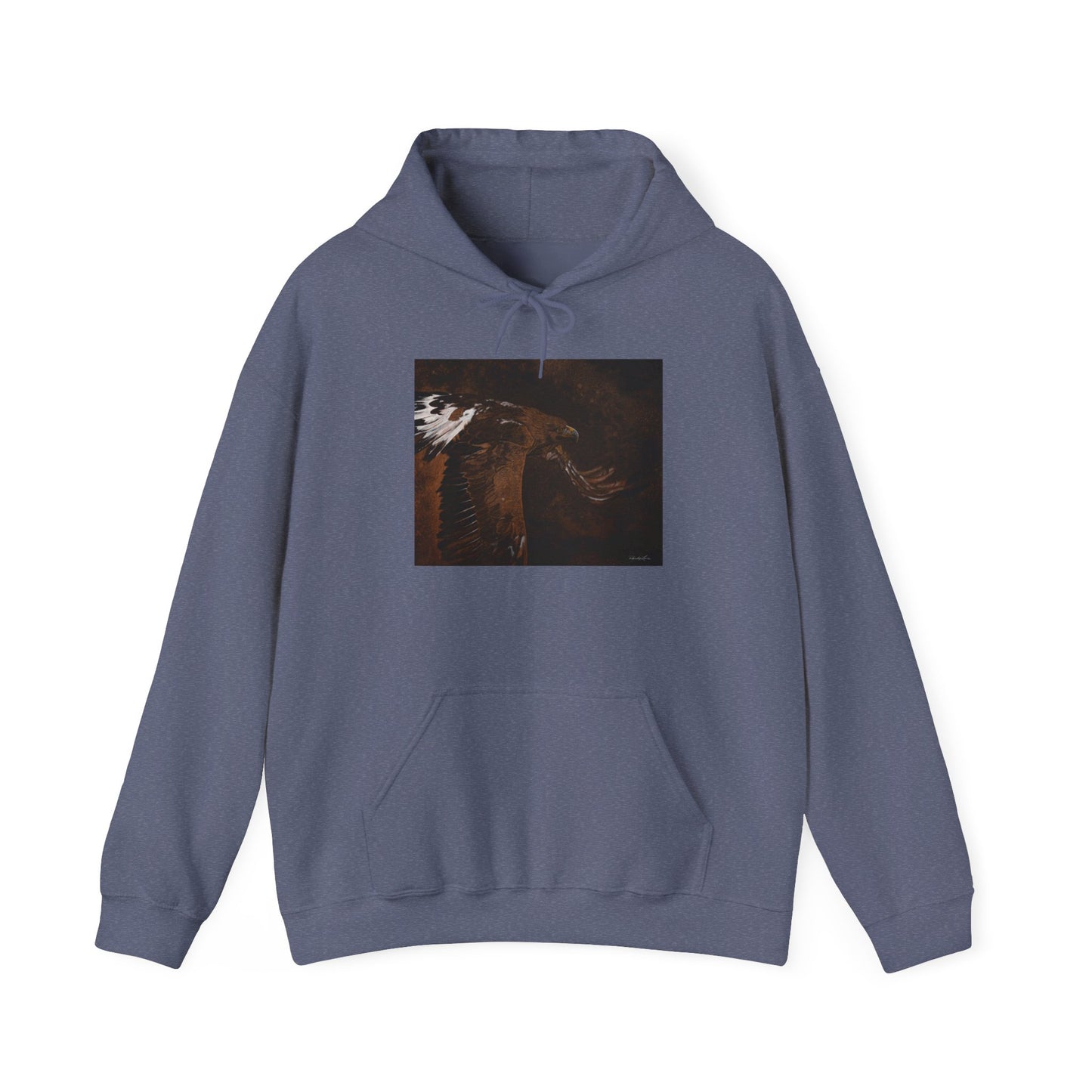 Golden Flight, Golden Eagle Graphic Hoodie Unisex Sweatshirt
