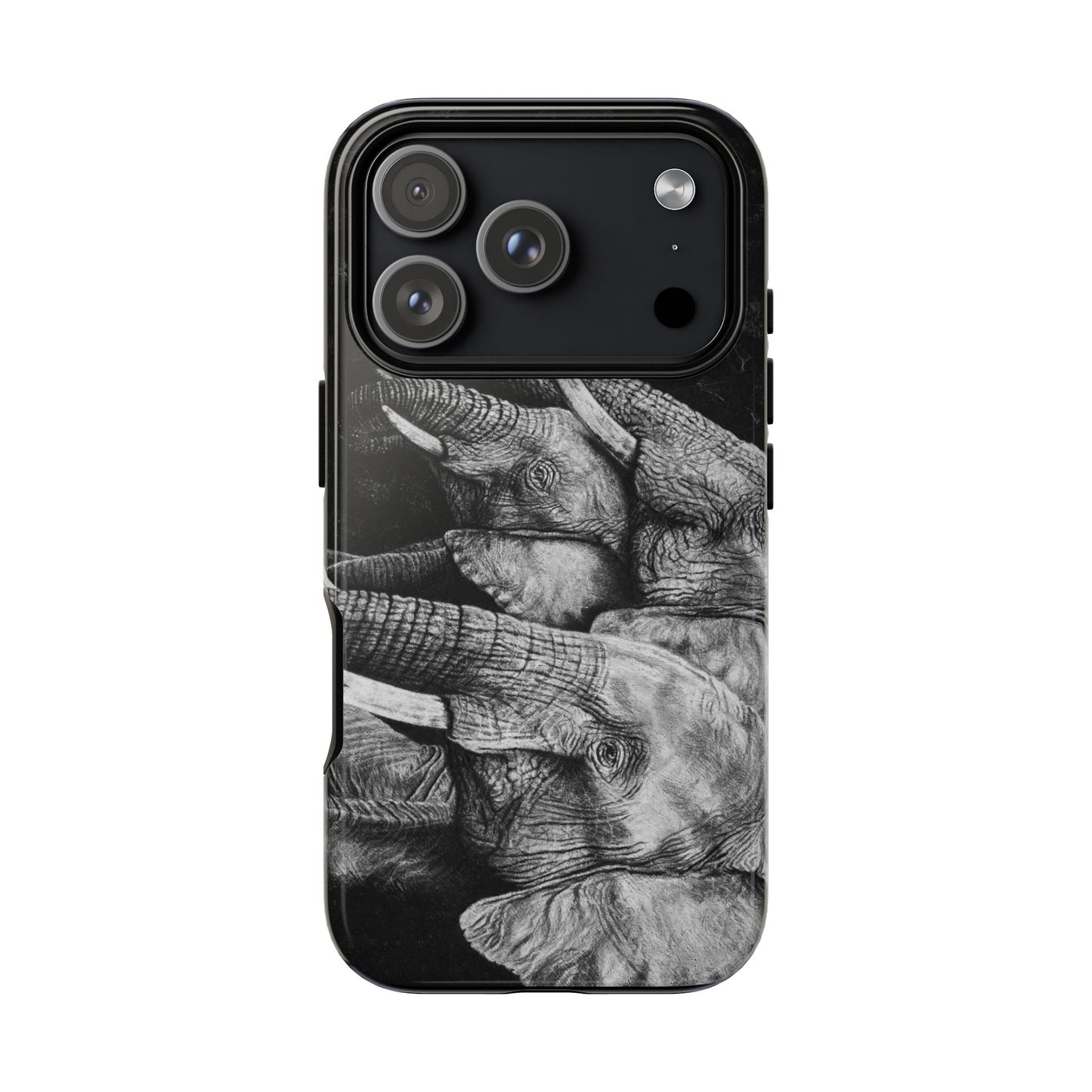 Brushland Bond. Elephant Art Tough Phone Case