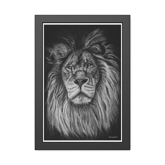 The Mane Event, Framed Fine Art Lion Prints