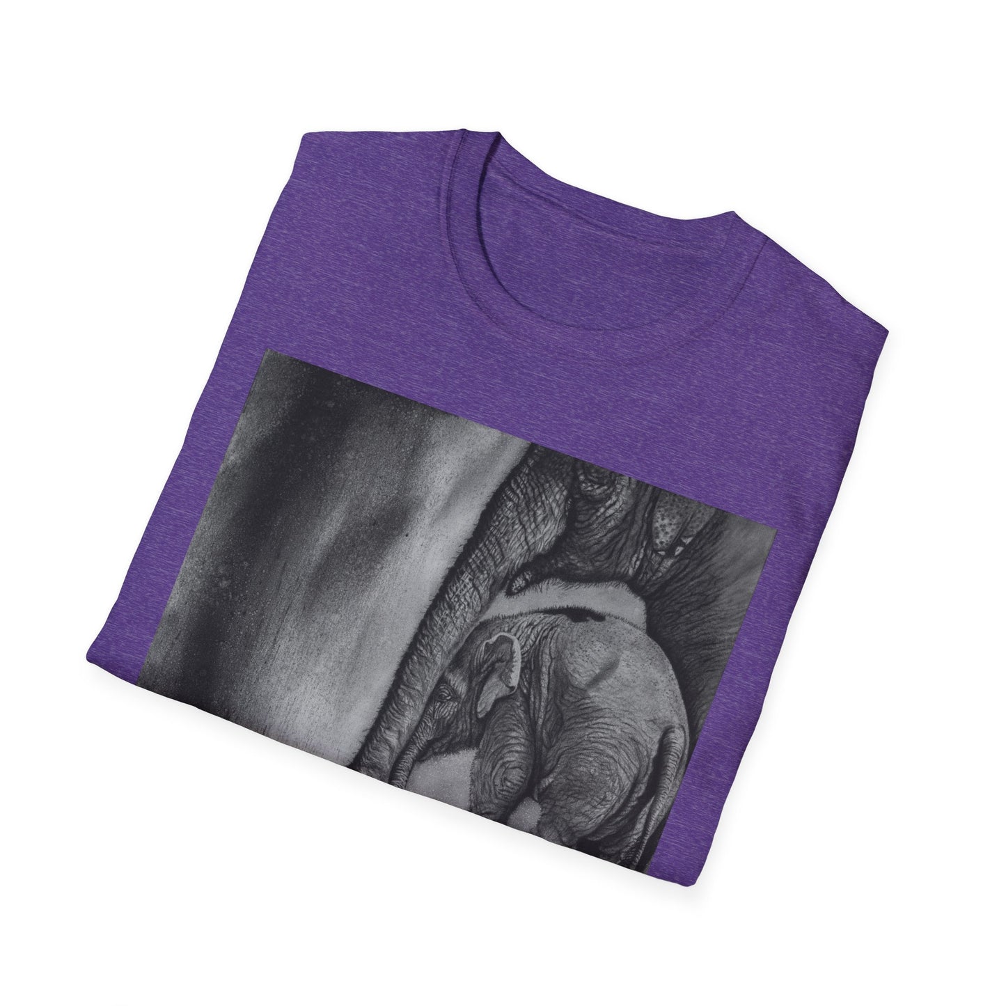 Trunks of Love, Elephant Unisex Softstyle T-Shirt