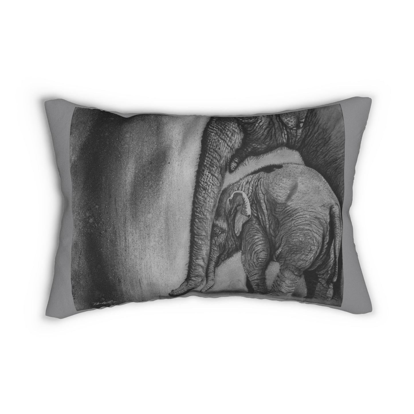 The Gift, Spun Polyester Lumbar Pillow