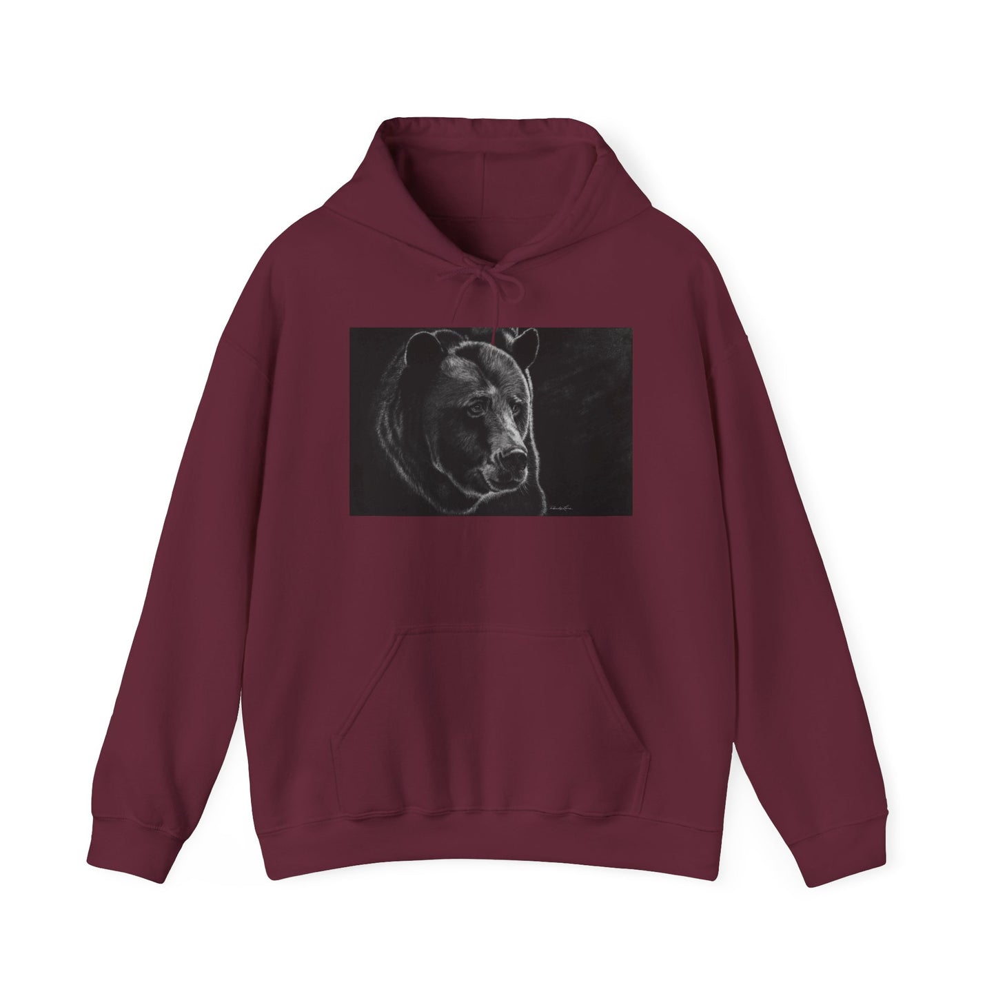 Dominance, Bear Design Unisex Hoodie