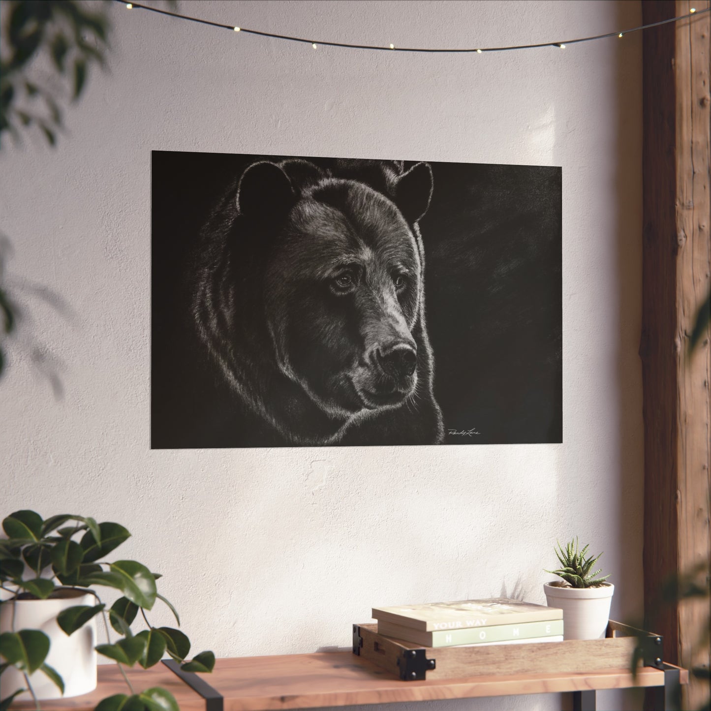 Dominance, Fine Art Bear Print