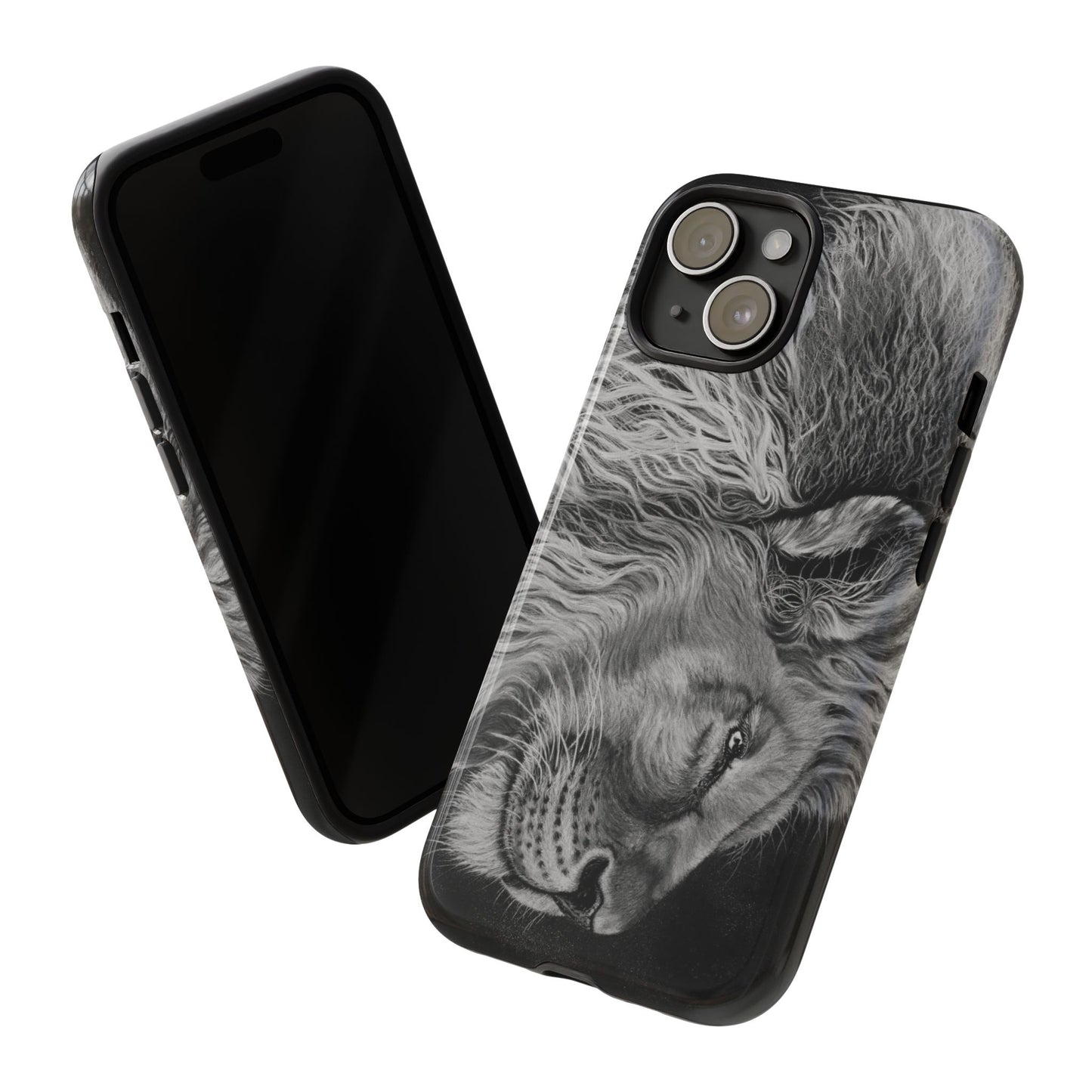 King of Cool, Lion Phone Case, Tough & Artistic Smartphone Case