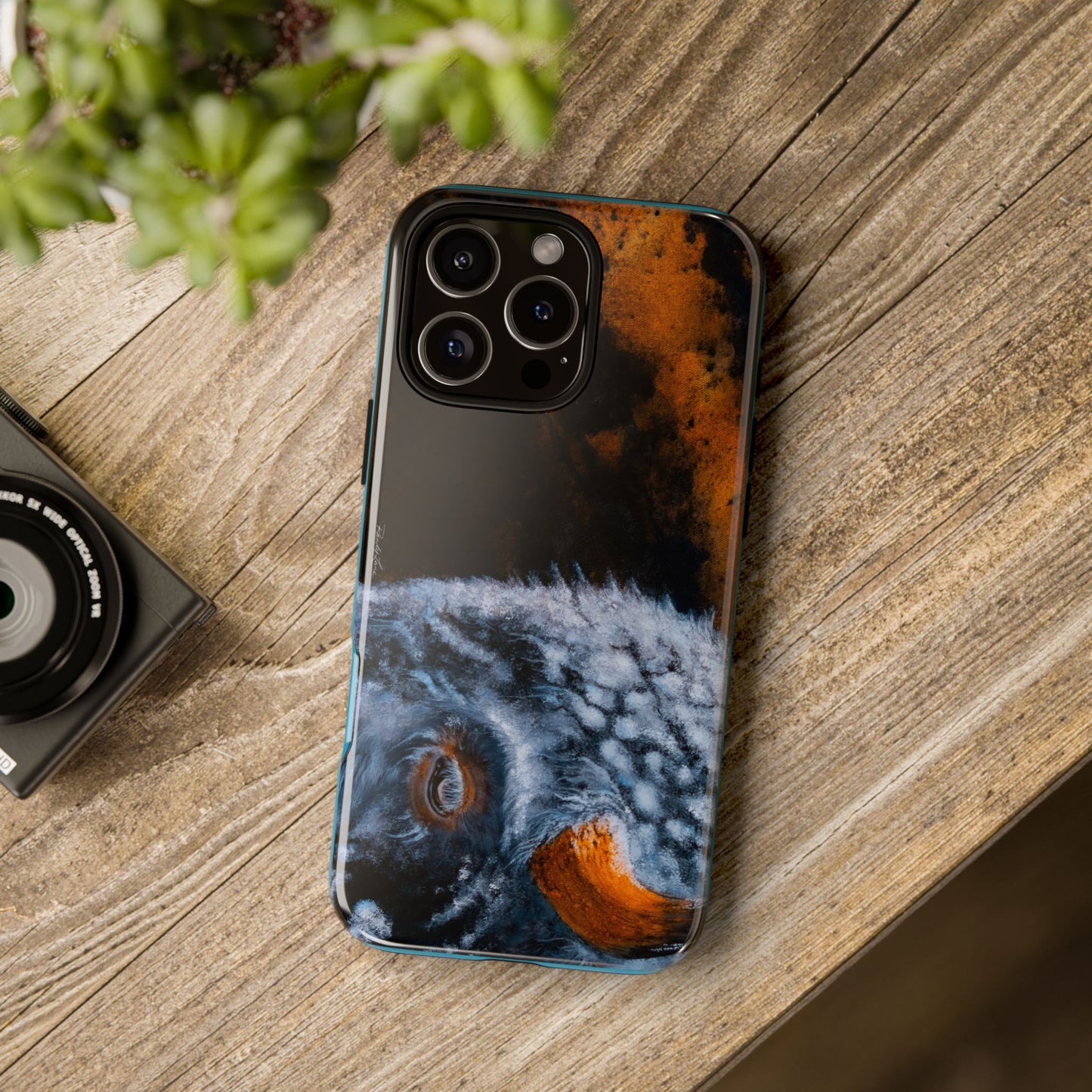 Storm Bison, Artistic Phone Case