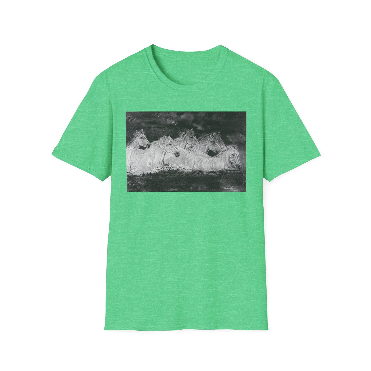 Night Swim, Horse Unisex Tee,
