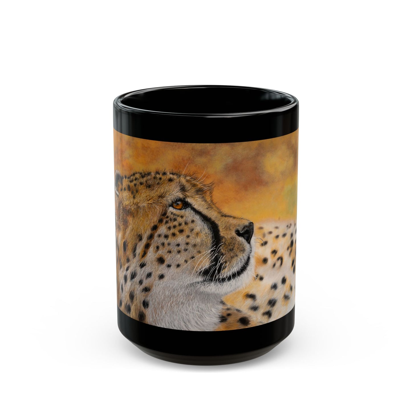 Cheetah Chill, Cheetah Print Coffee Mug