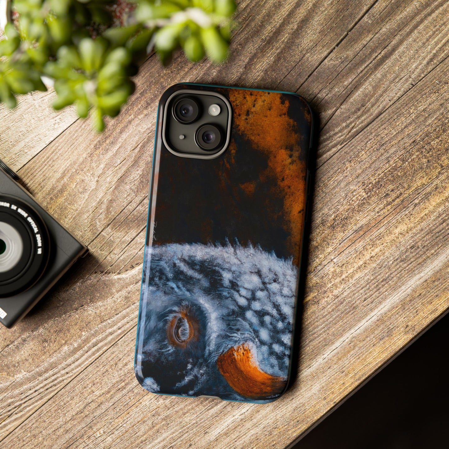 Storm Bison, Artistic Phone Case