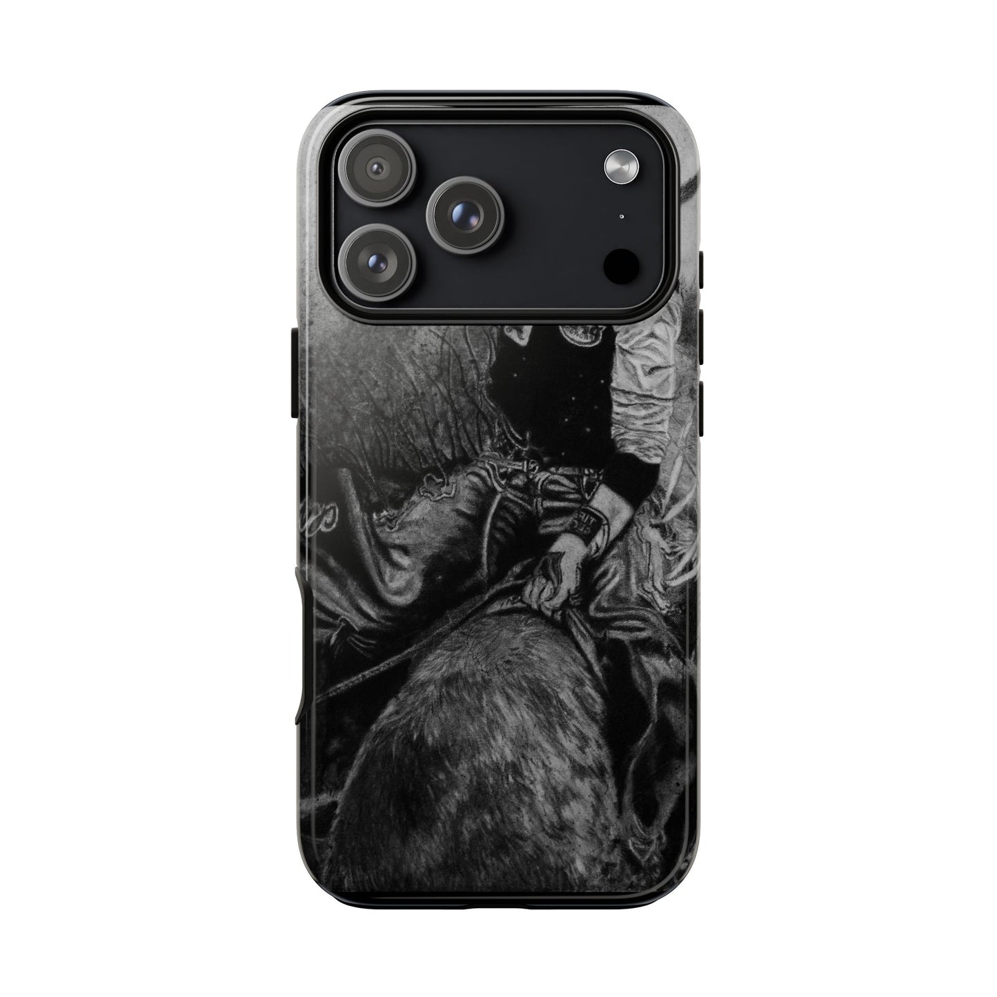 Gettin Frosty. Bull Rider Tough Cases: Durable Phone Case