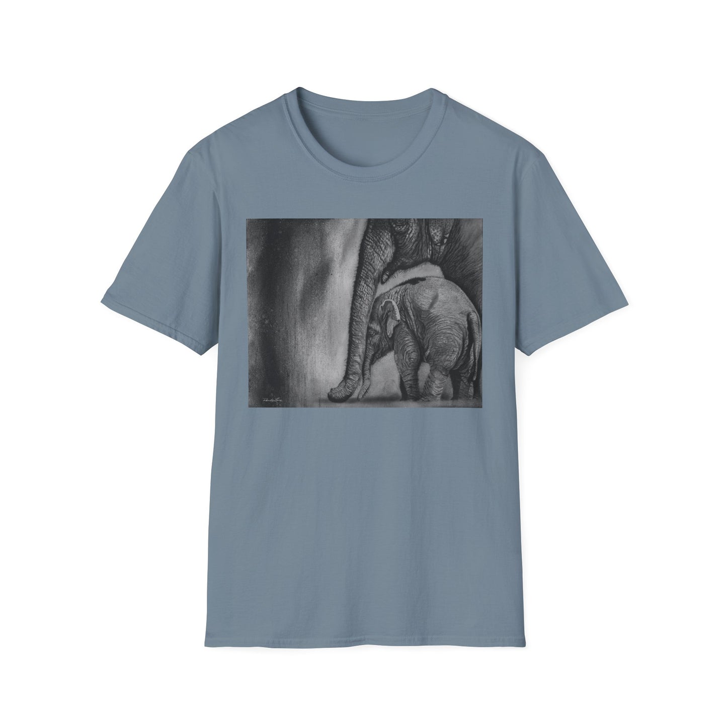 Trunks of Love, Elephant Unisex Softstyle T-Shirt