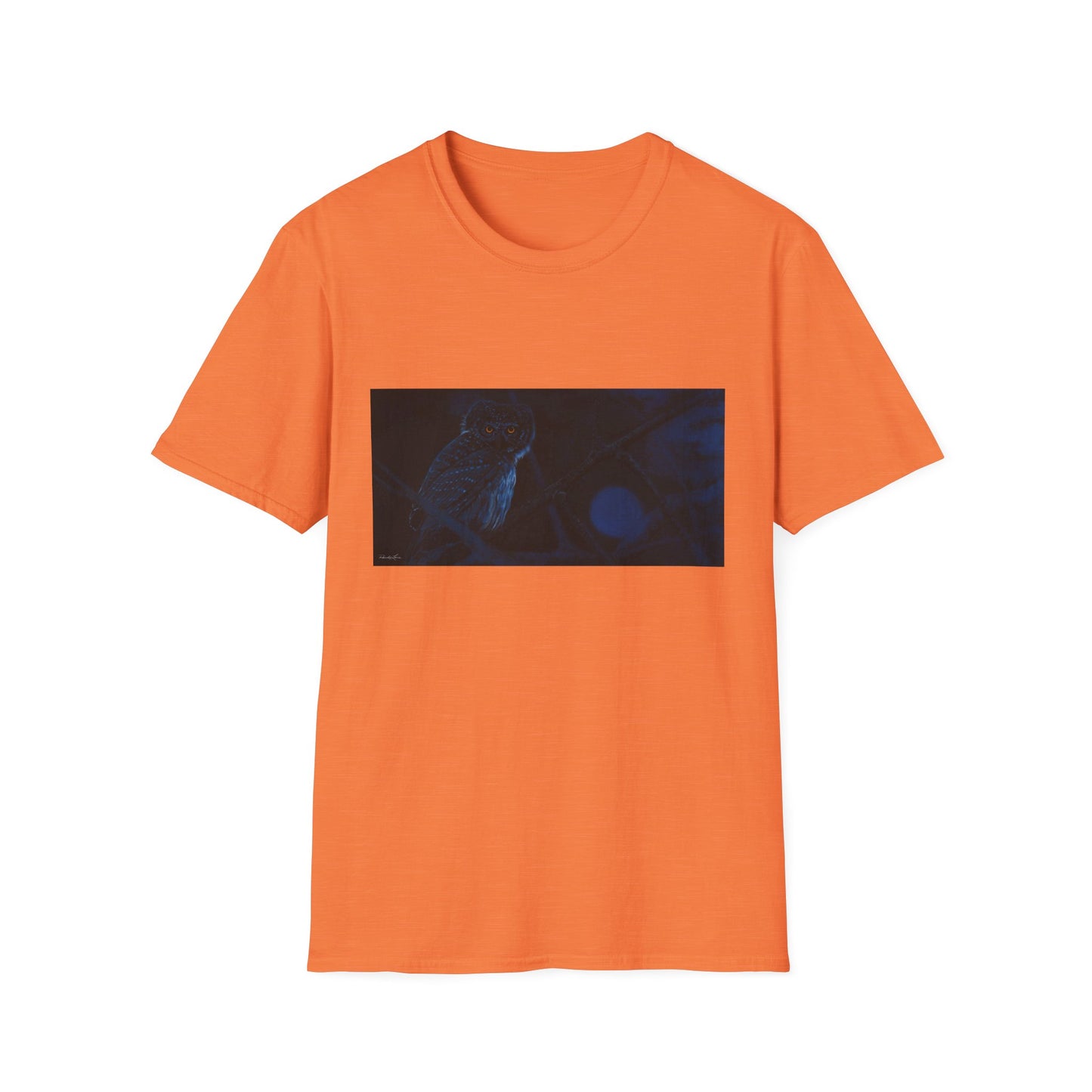 Bright Eyes, Owl theme Unisex Softstyle T-Shirt