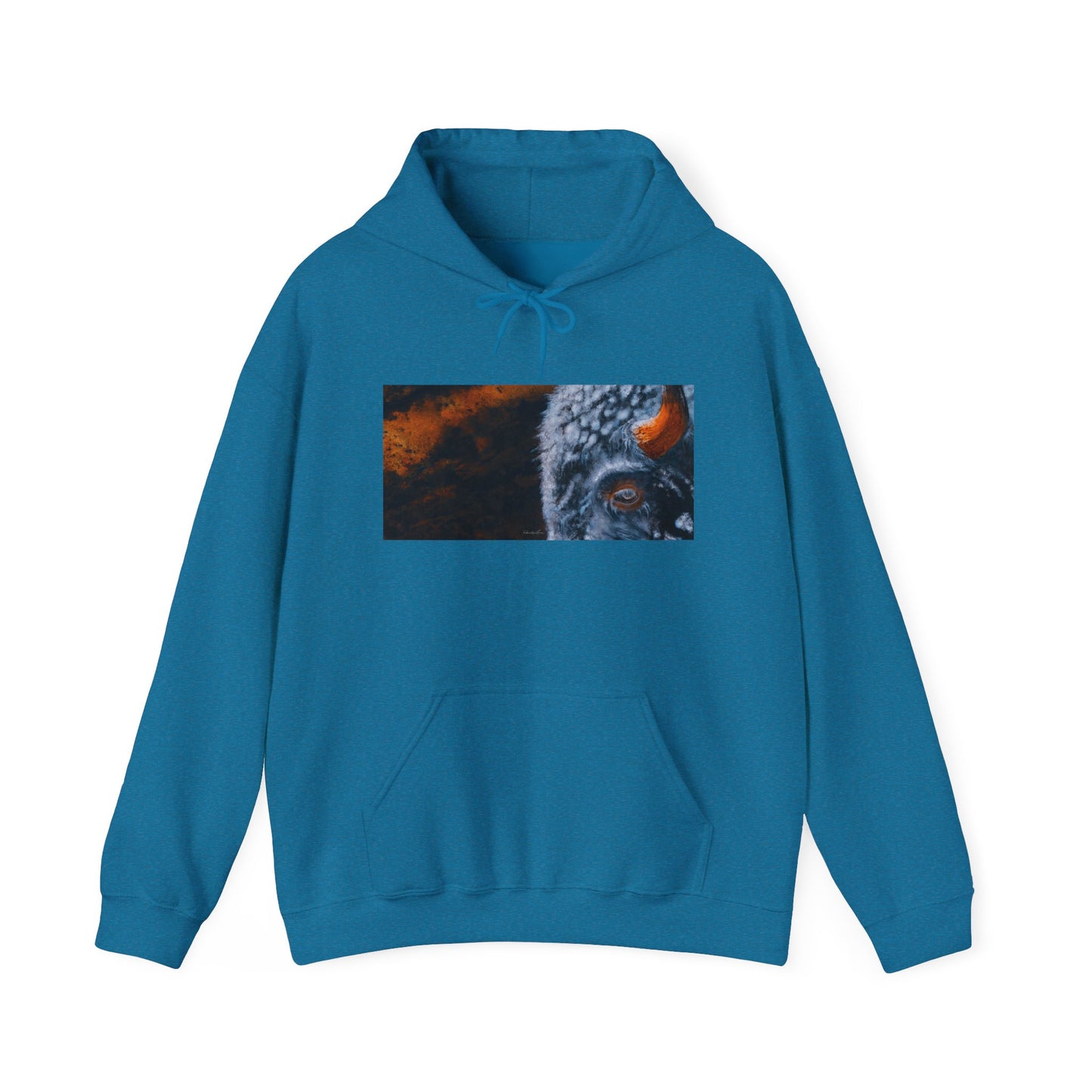 Storm Bison, Unisex Hoodie