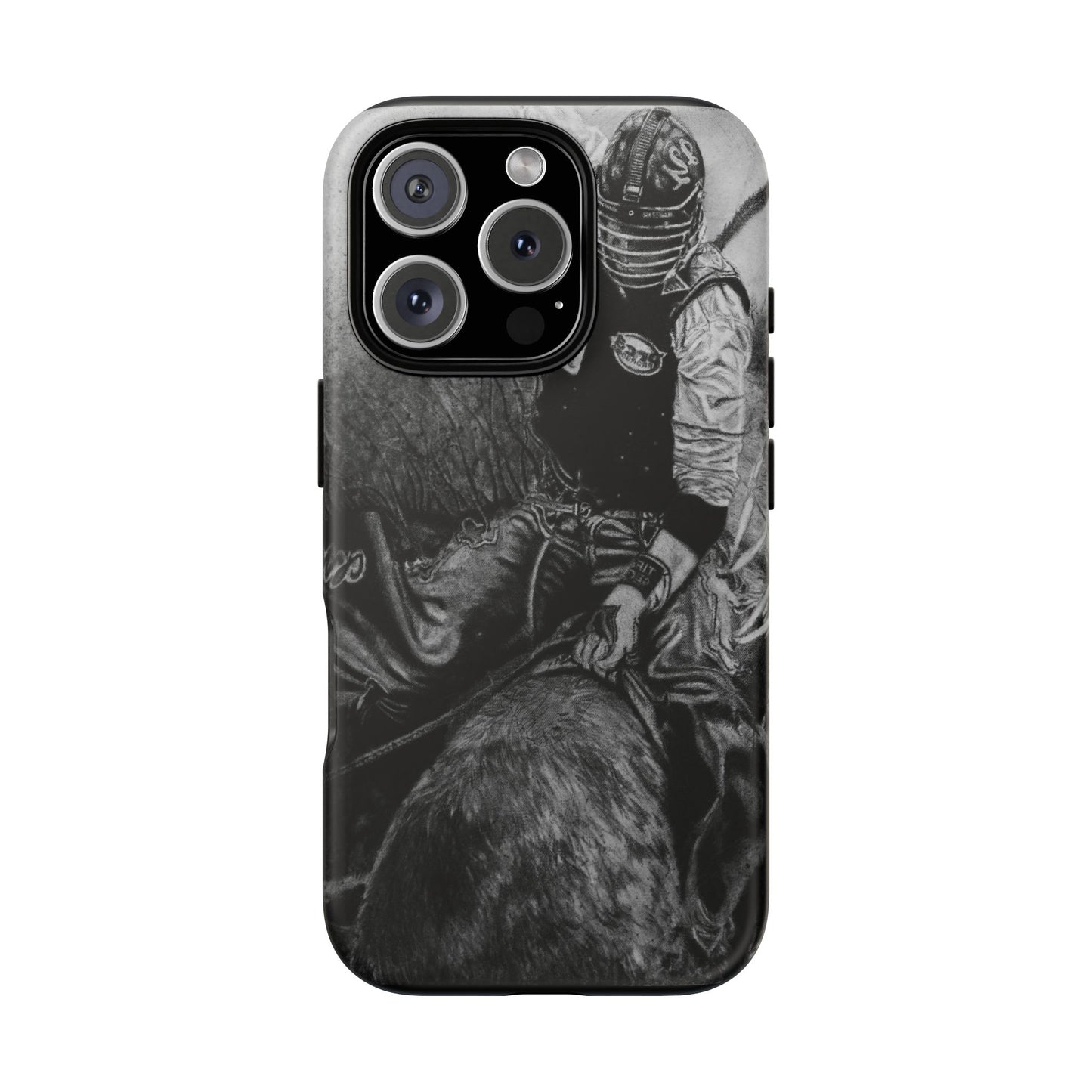 Gettin Frosty. Bull Rider Tough Cases: Durable Phone Case