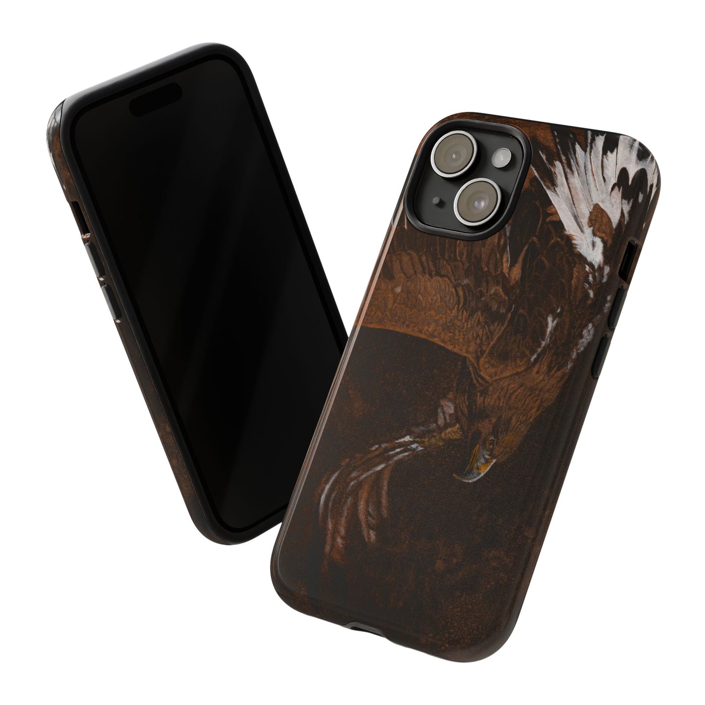 Golden Flight, Eagle Design Phone Case, Tough Cases