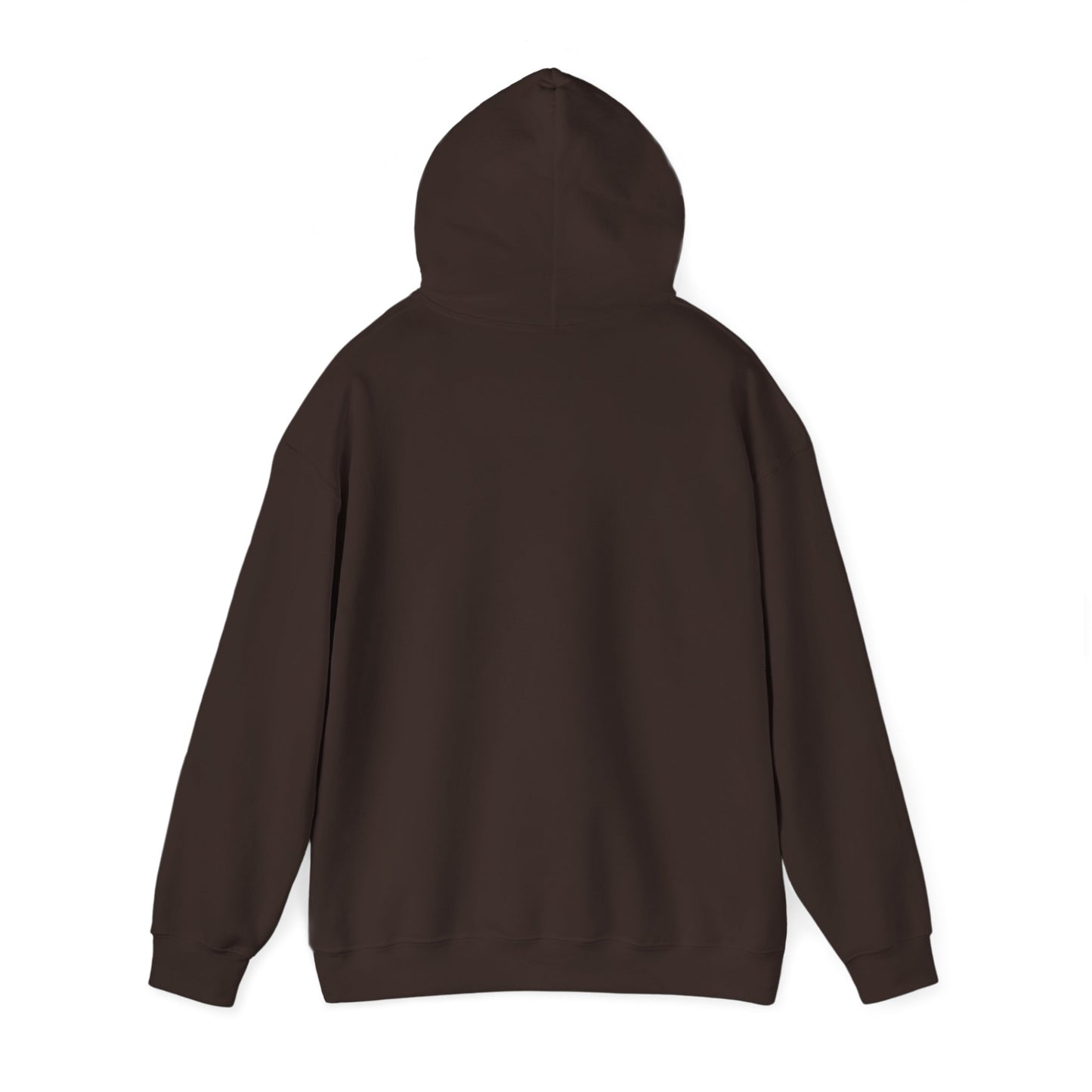 Prairie Bison, Bison Painting Hoodie — Black & White Rustic Buffalo Image Sweatshirt