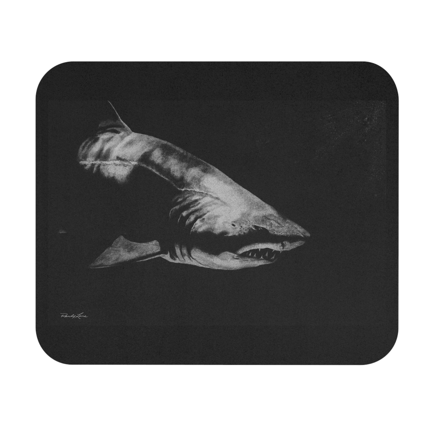 Below, Shark Mouse Pad