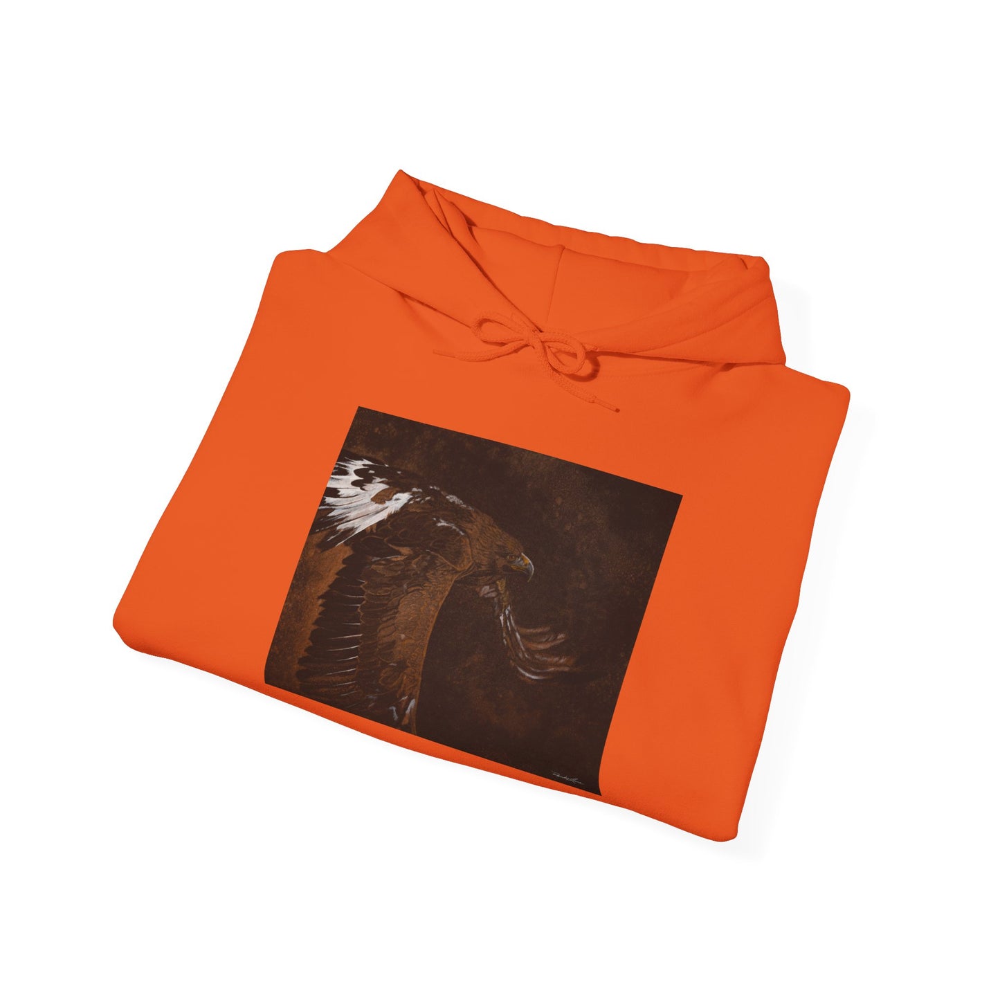 Golden Flight, Golden Eagle Graphic Hoodie Unisex Sweatshirt
