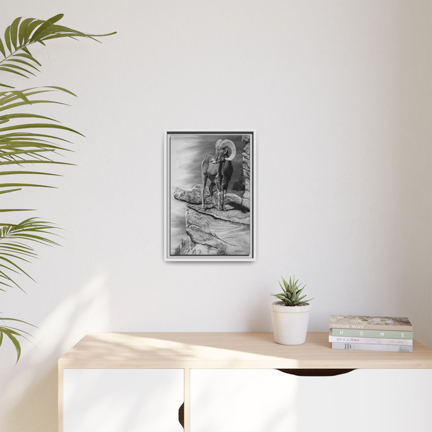 Legendary, Bighorn Sheep Framed Fine Art Print