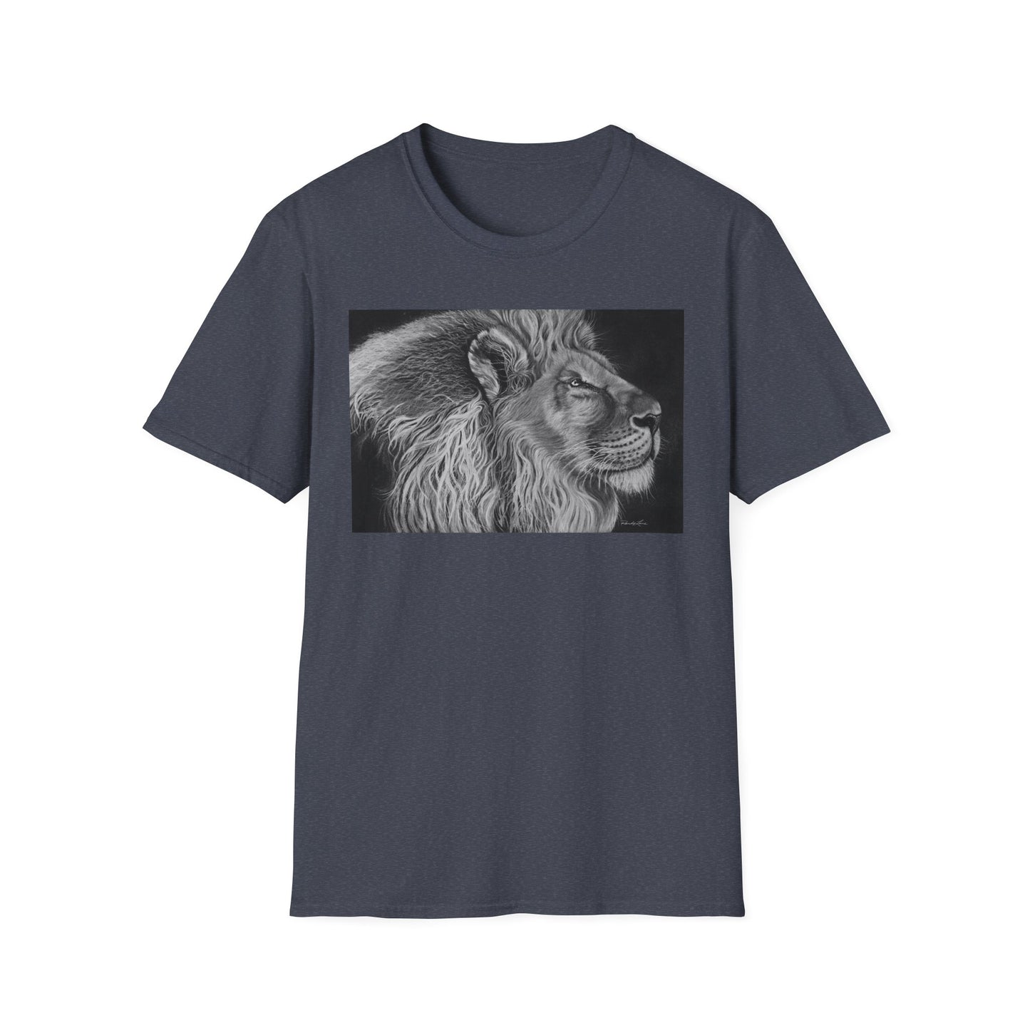King of Cool, Lion Graphic Tee - Unisex Softstyle T-Shirt