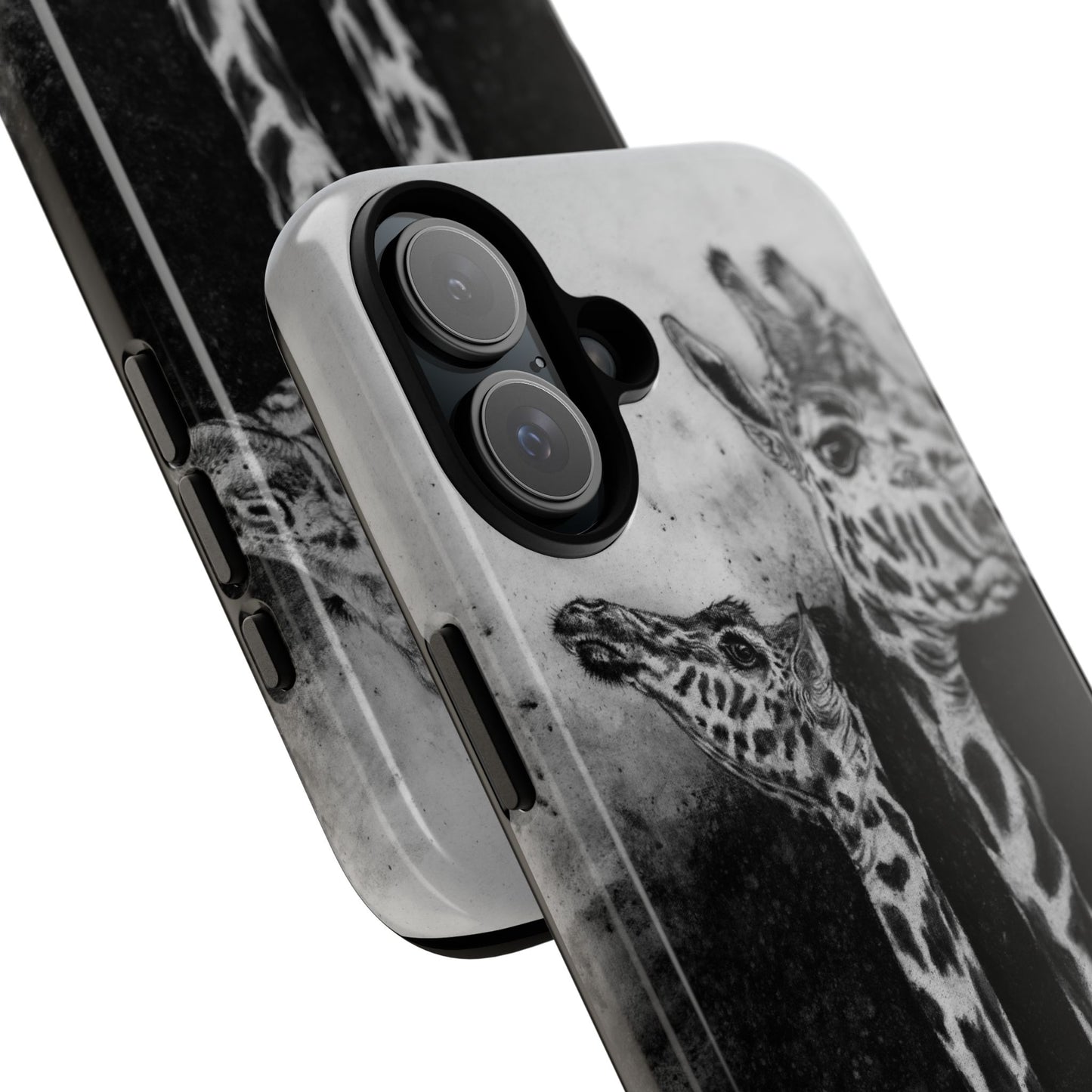 Grace in the Grassland, Giraffe Tough Phone Cases