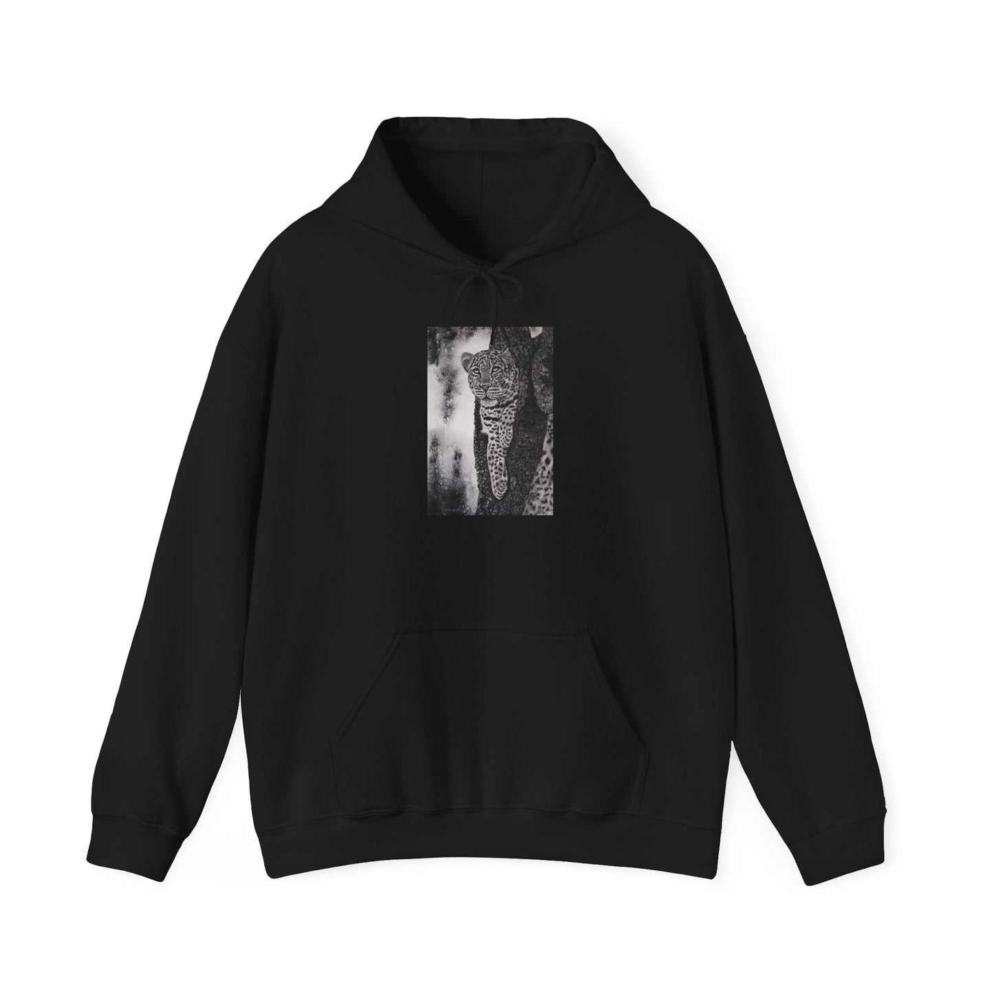 Tree Hugger, Leopard Hoodie