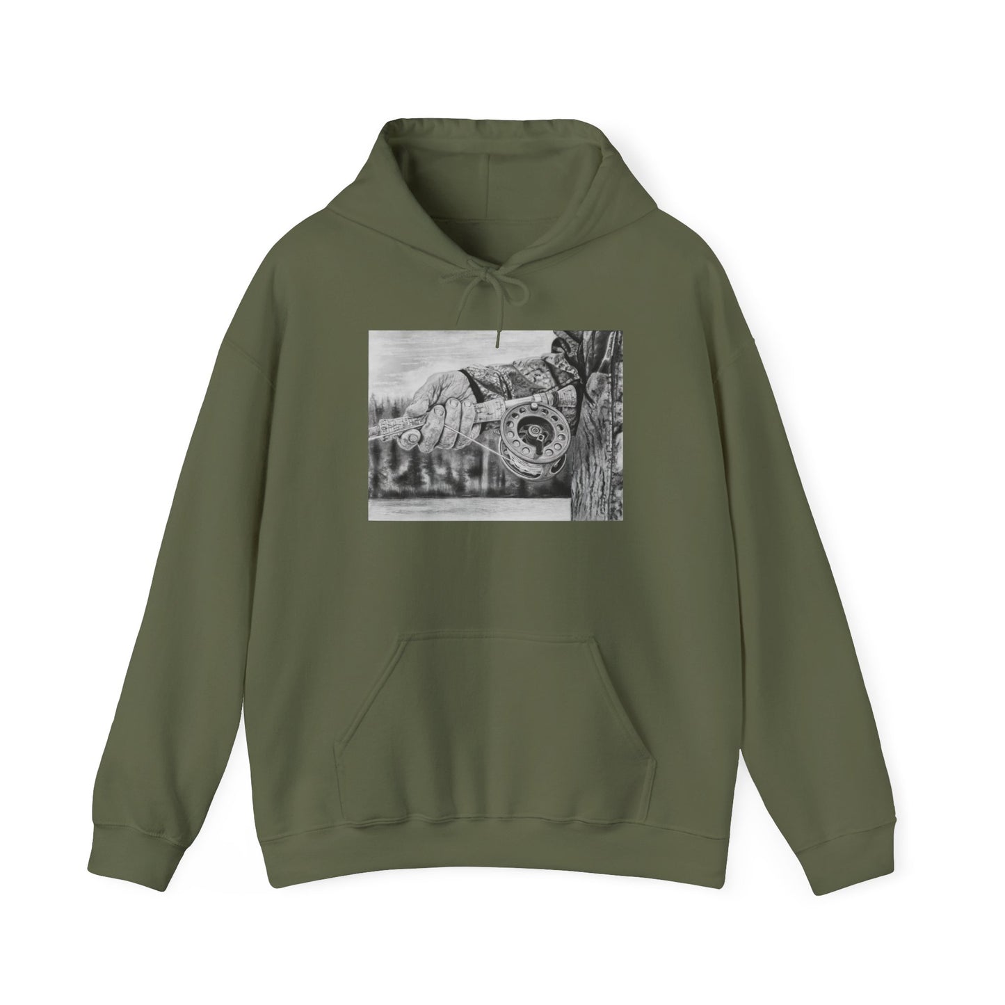 Therapy, Fly Fishing Unisex Hoodie