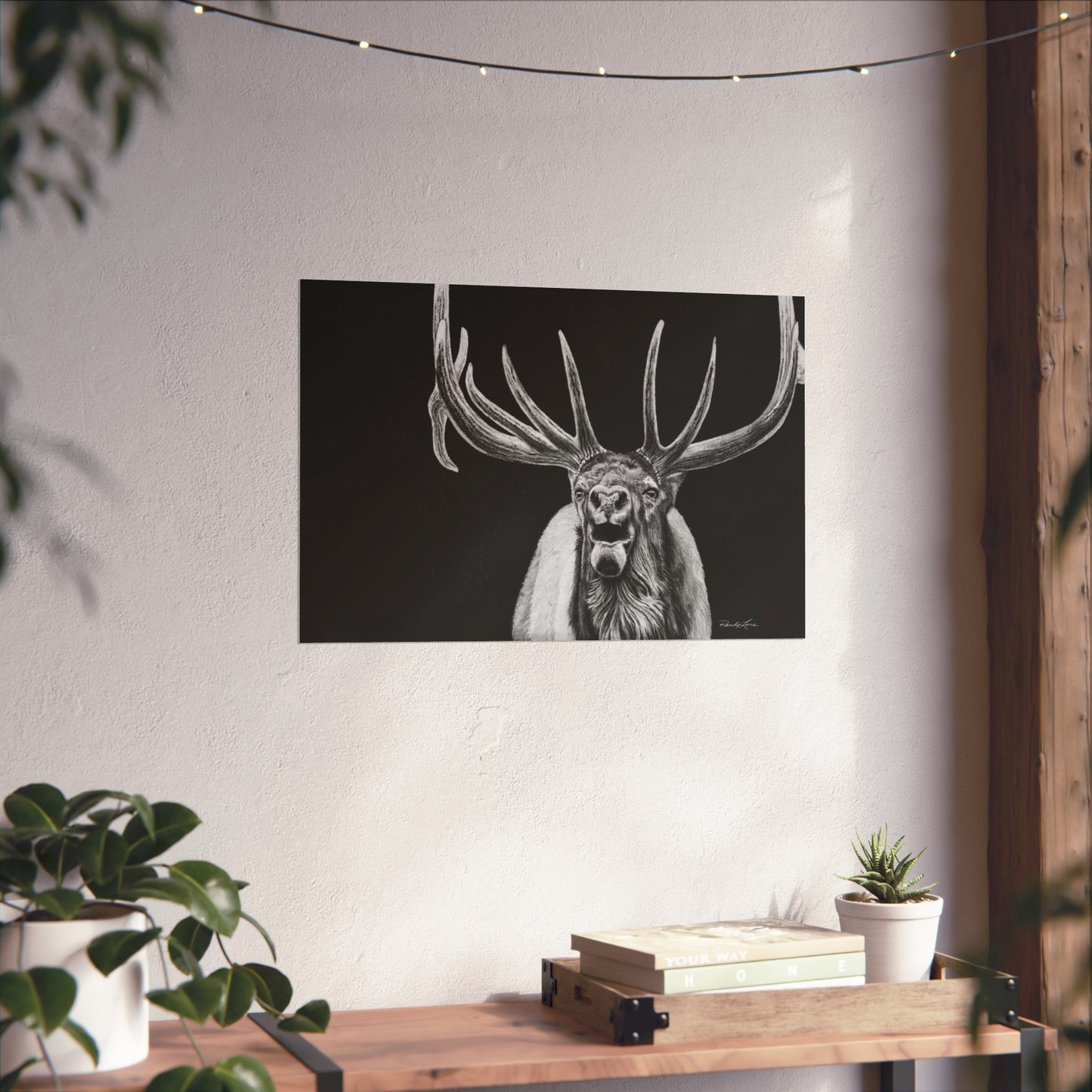 Heavy is the Crown, Fine Art Elk Print