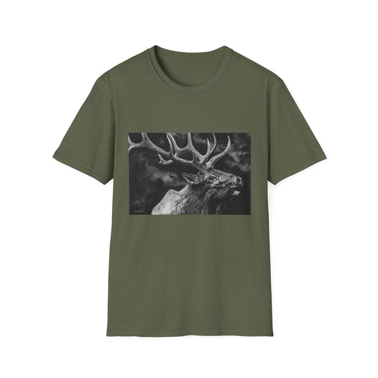 Gladiator, Elk Design Unisex Softstyle Tee