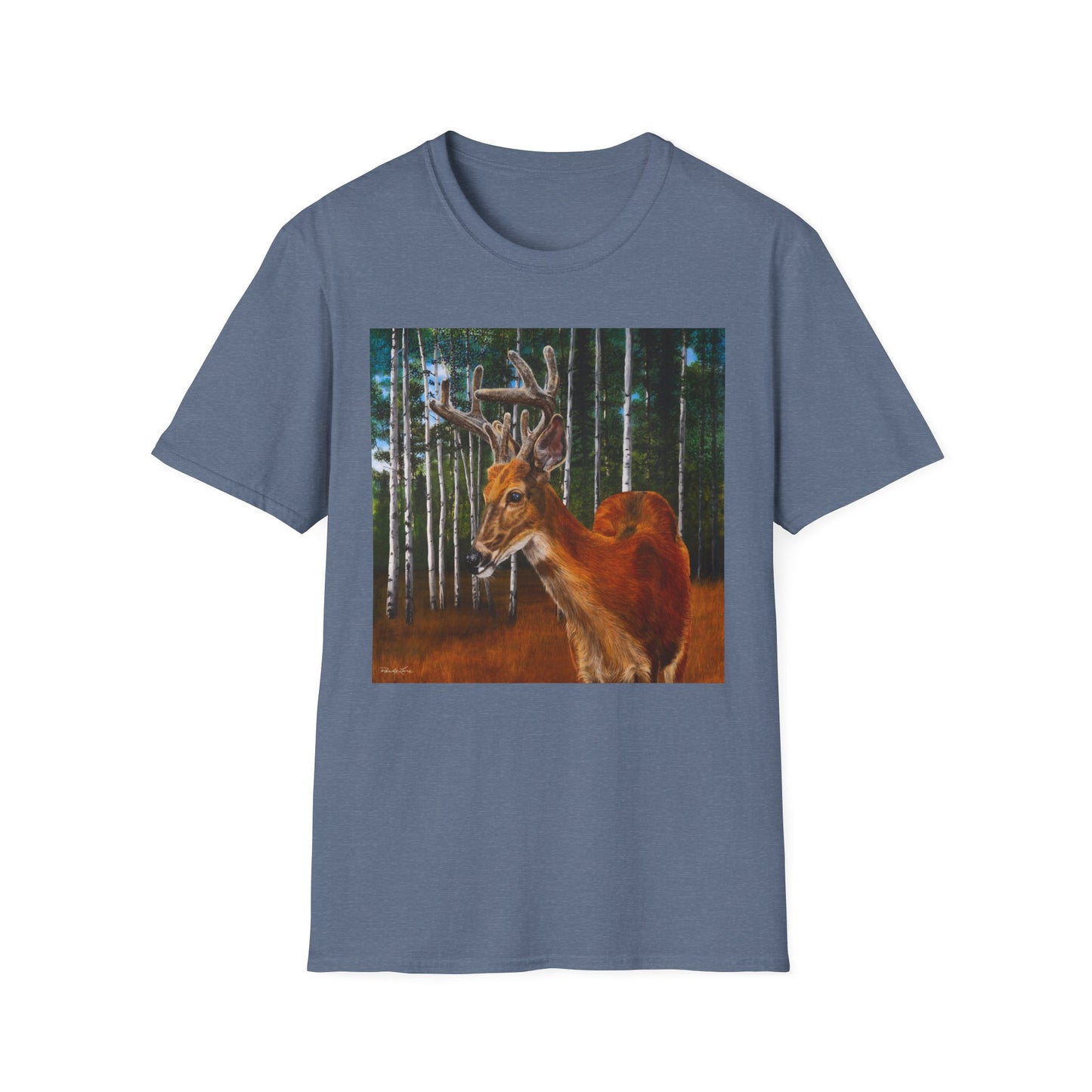 Velvet Crush, Deer Unisex Softstyle T-Shirt