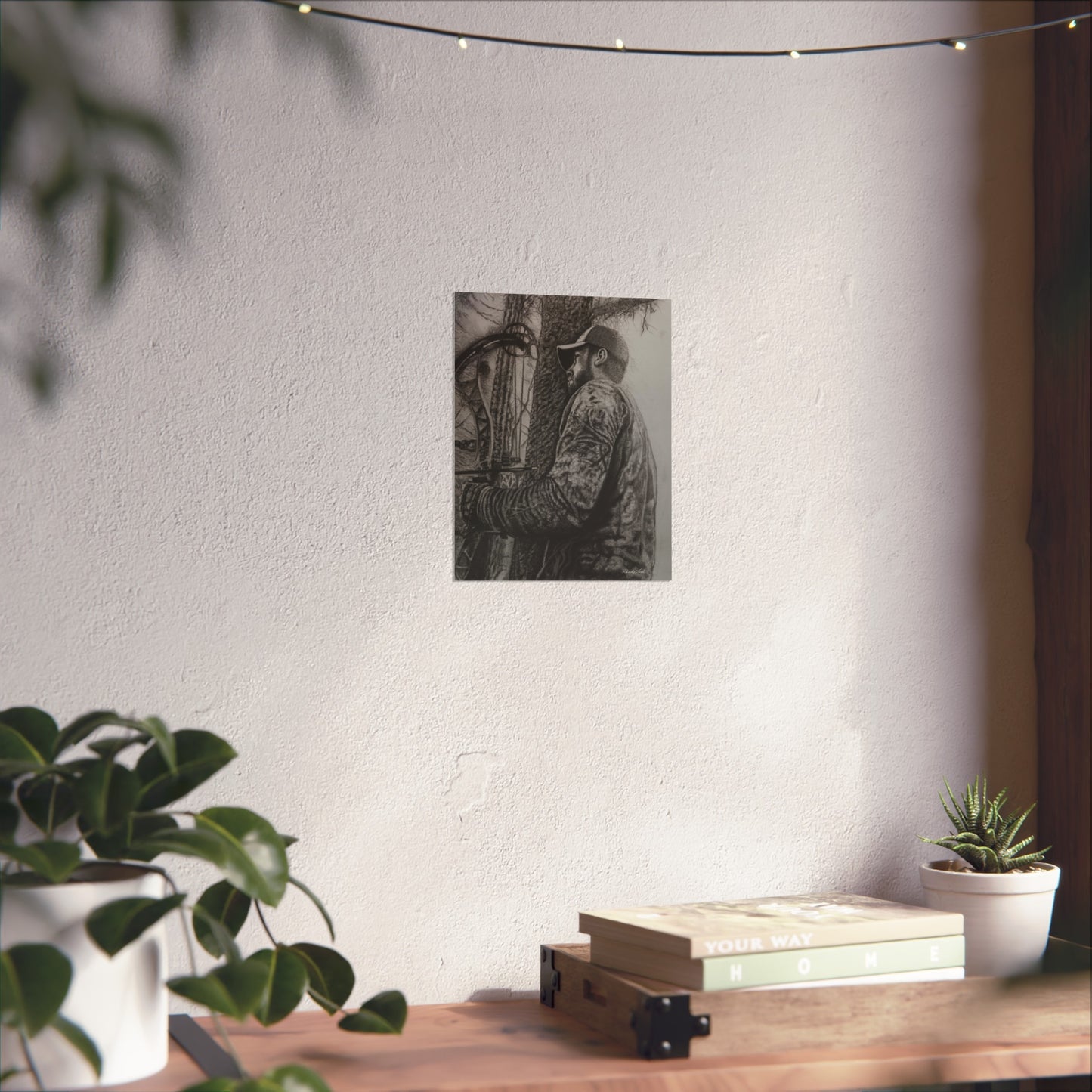 The Grind, Archery Hunter, Fine Art Print