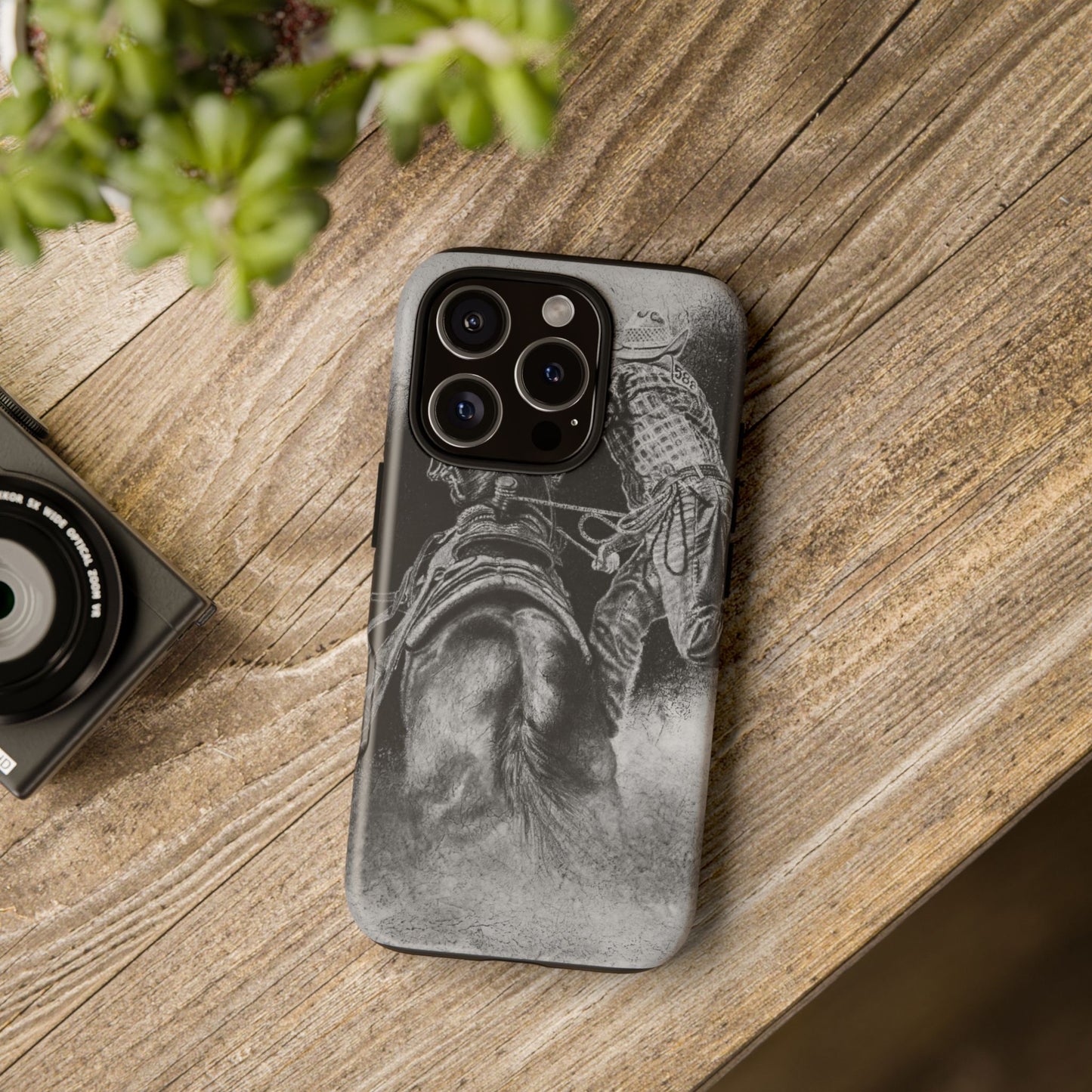The Dismount. Steer Roper Phone Case