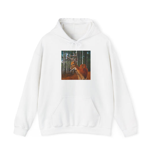 Velvet Crush, Deer Unisex Heavy Blend™ Hooded Sweatshirt