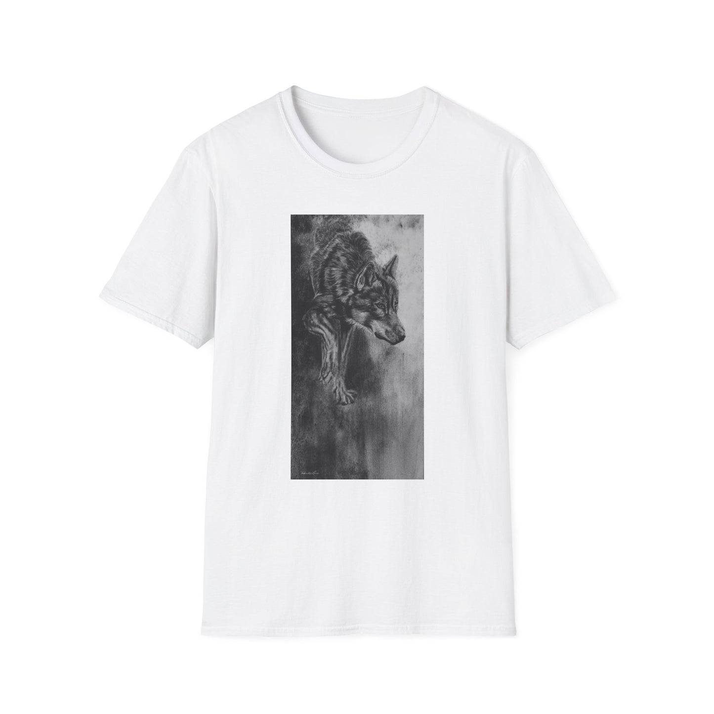 Specter, Wolf Graphic Unisex Softstyle T-Shirt