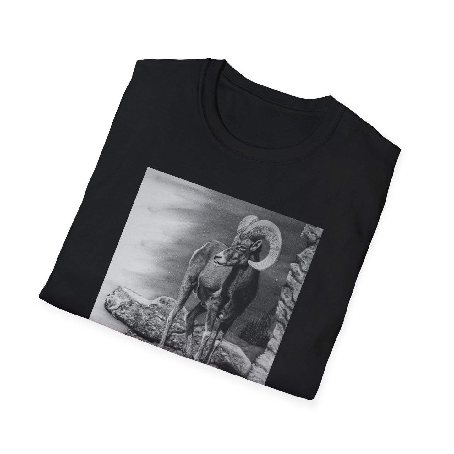 Legendary, Bighorn Sheep Unisex Softstyle Tee