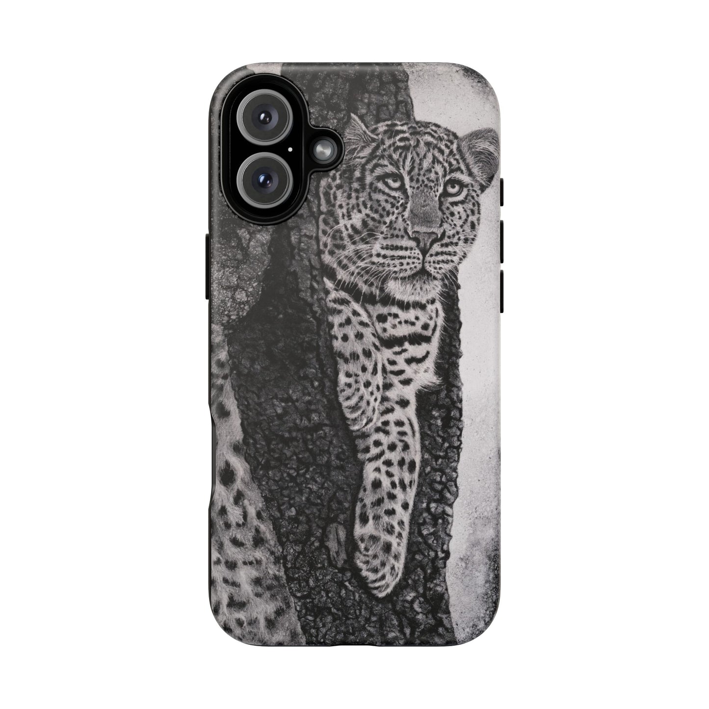 Tree Hugger, Leopard Phone Case
