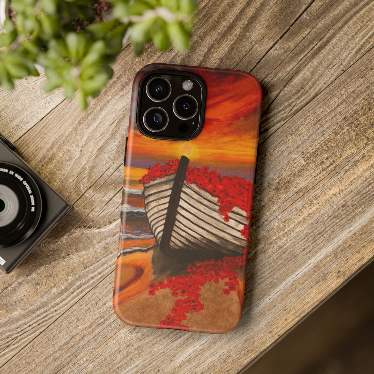 Grace Garden, Phone Case with Boat Design, Tough Cases