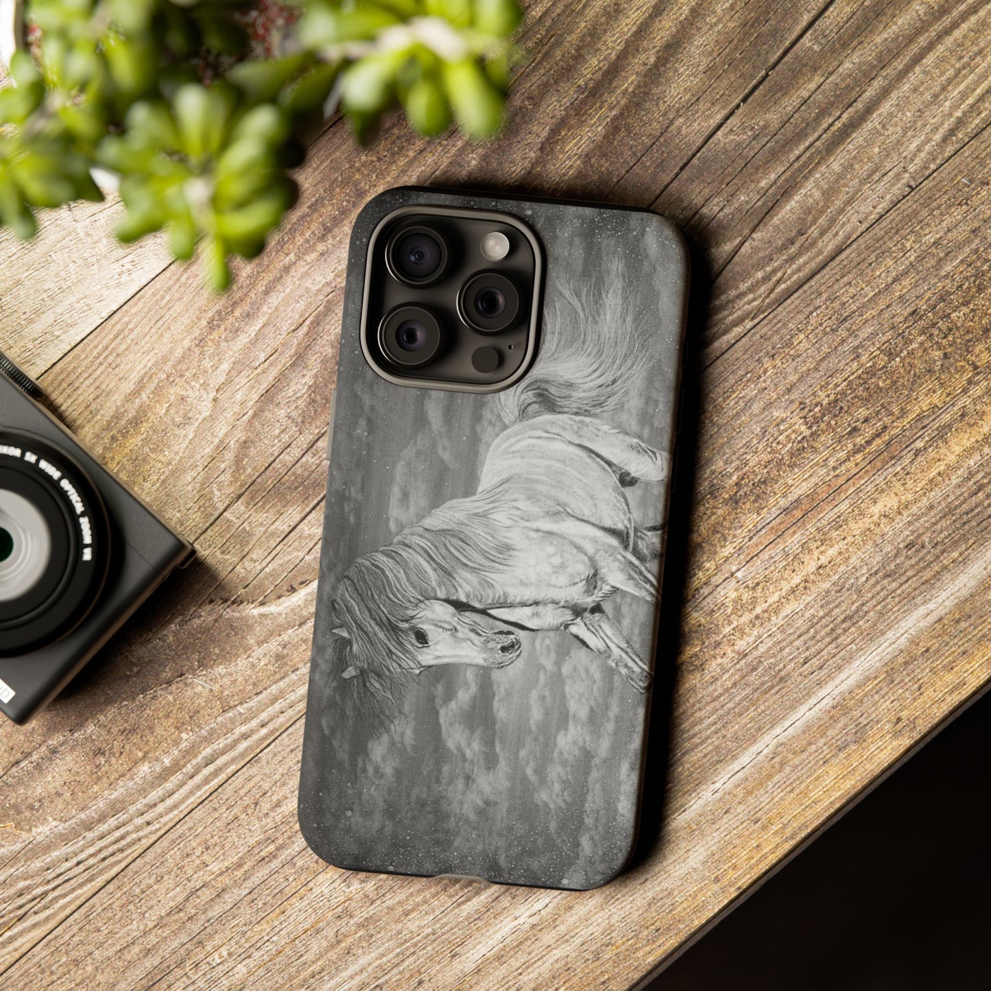 Equine Elegance. Prancing Horse Phone Case