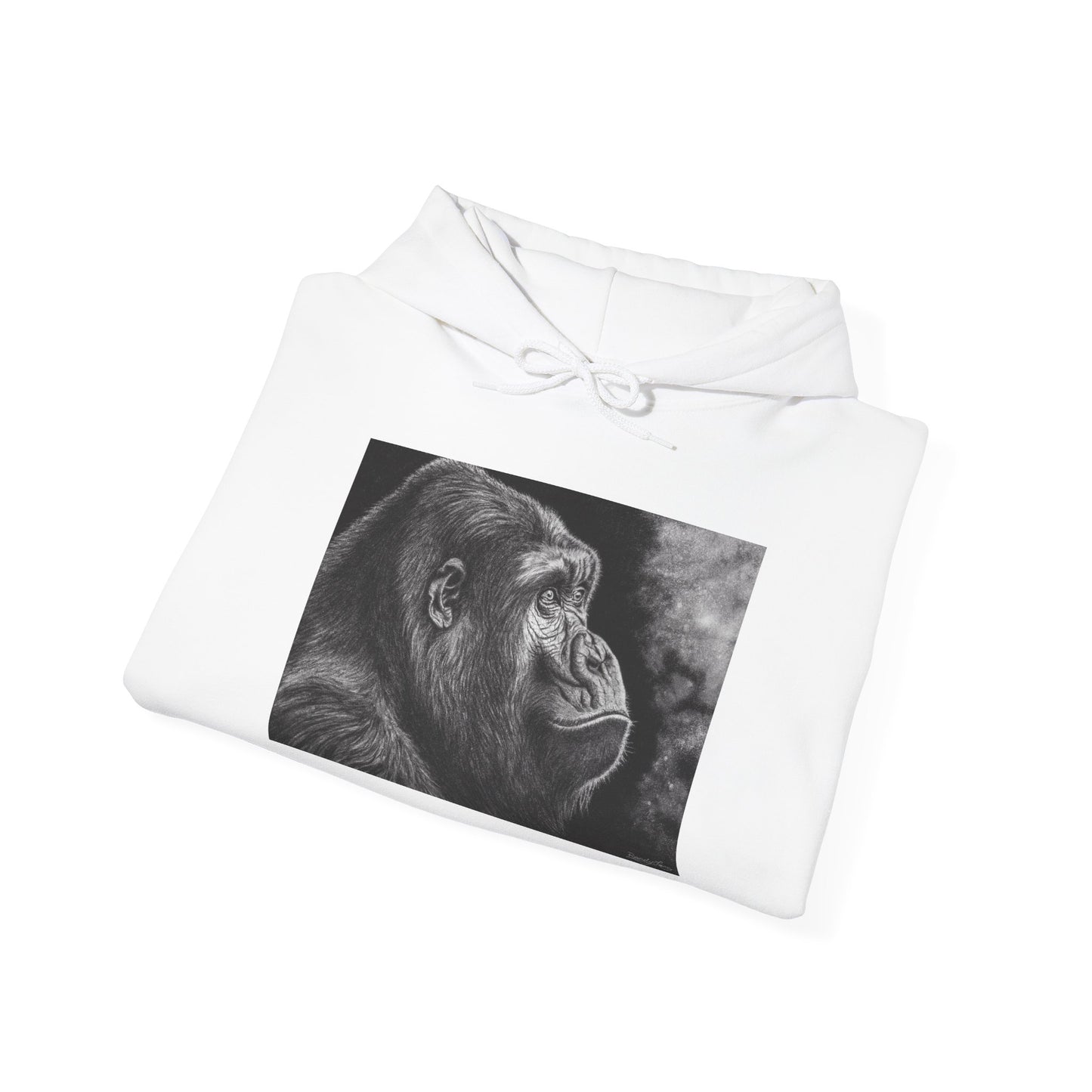 Gorilla Portrait Unisex Hoodie