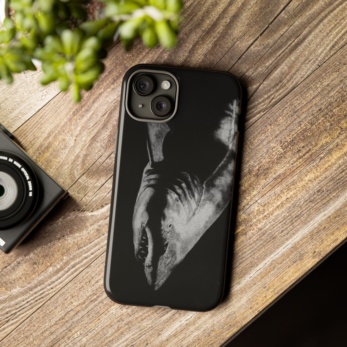 Below, Shark Phone Case