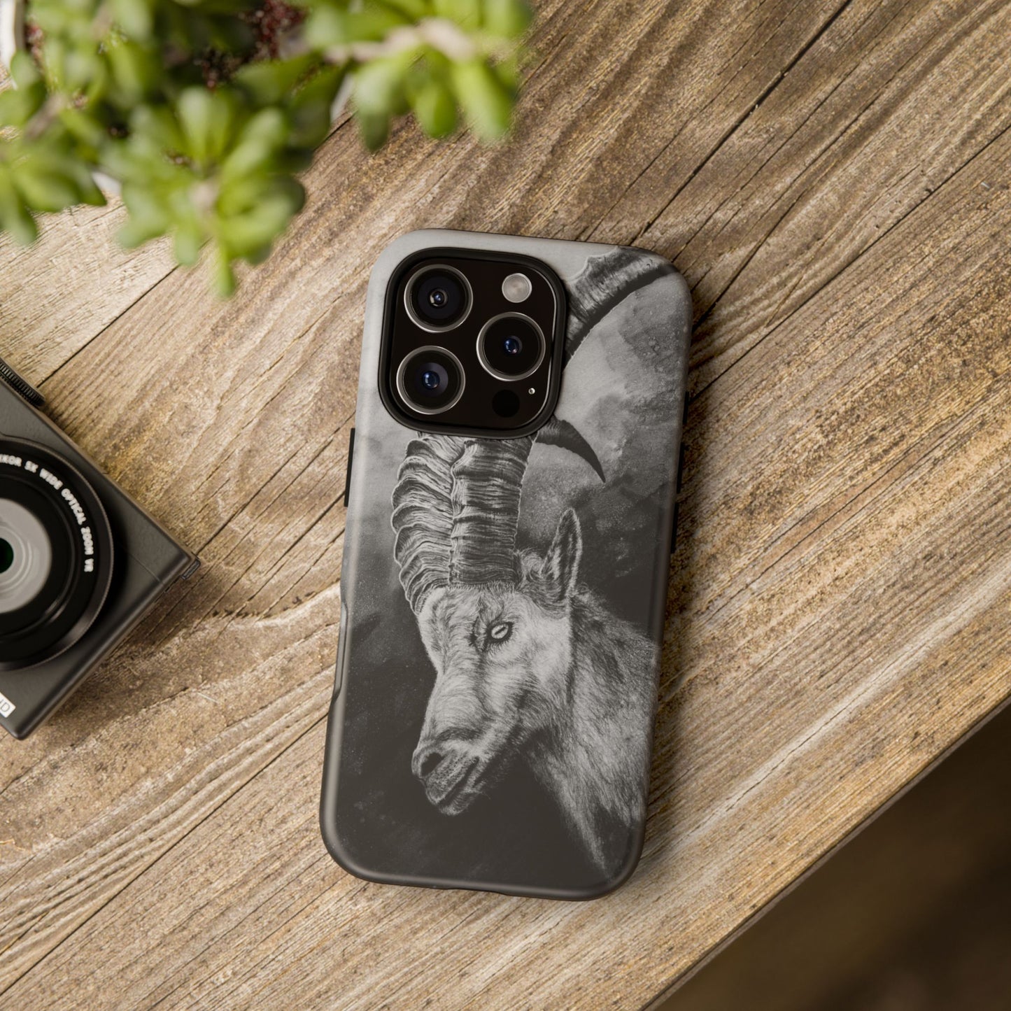 Apex, Alpine Mountain Goat, Tough Phone Case