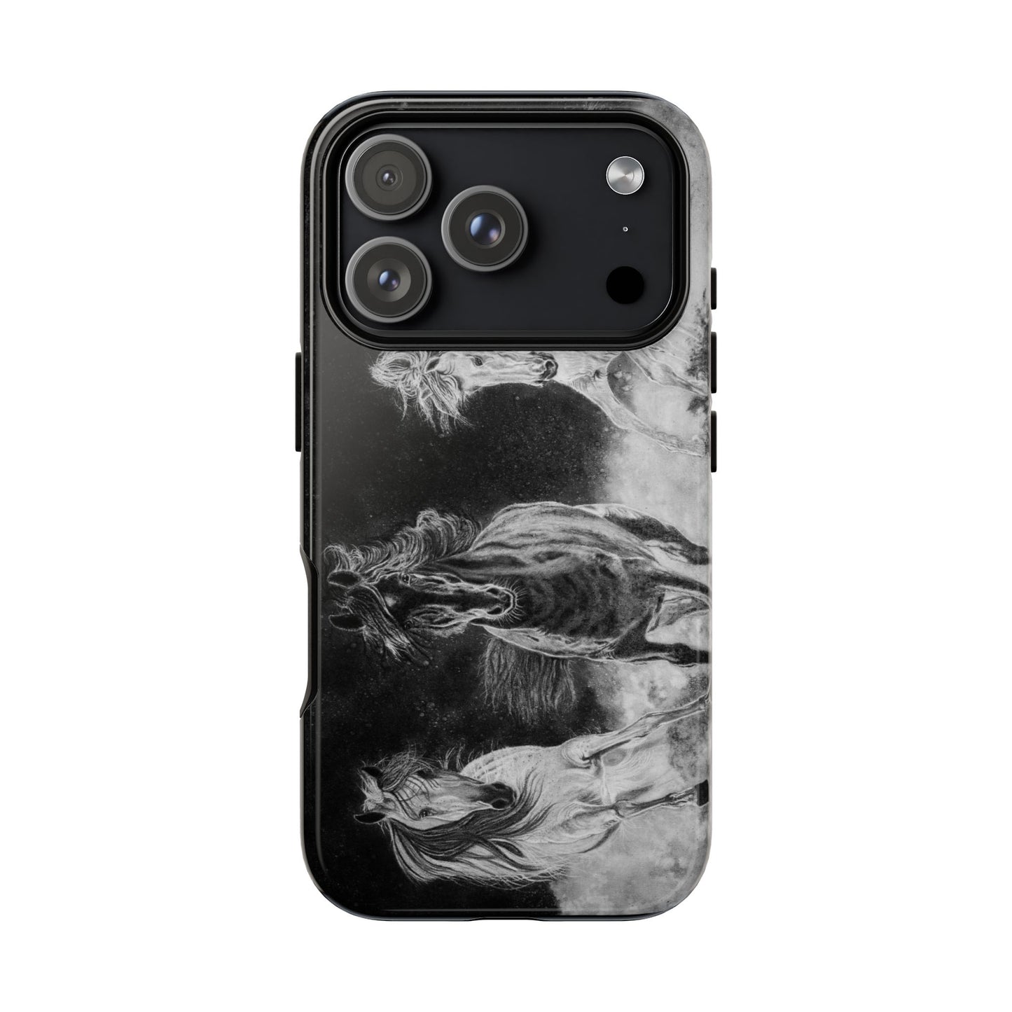 Midnight Run. Horse Phone Case