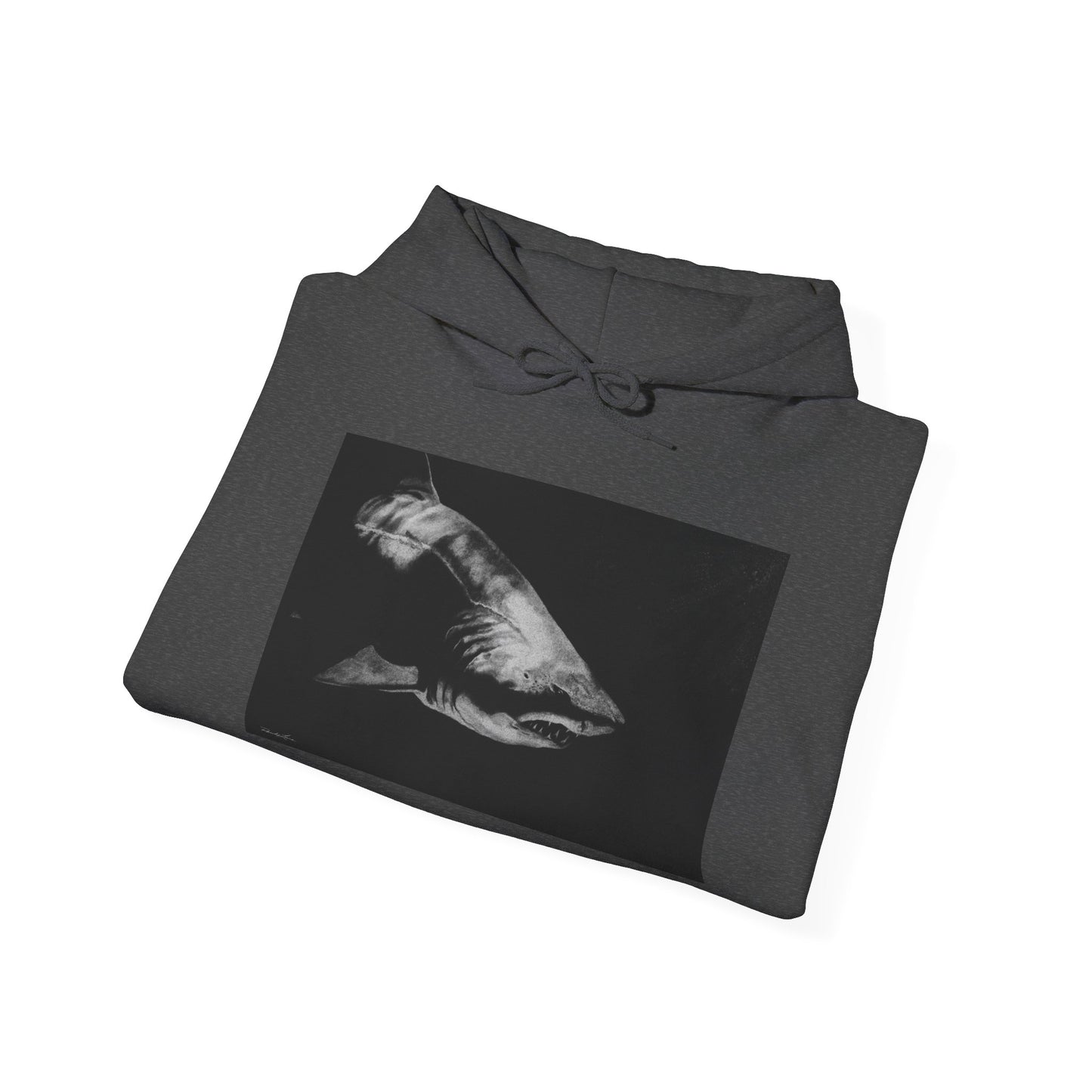 Below, Shark theme Unisex Hoodie