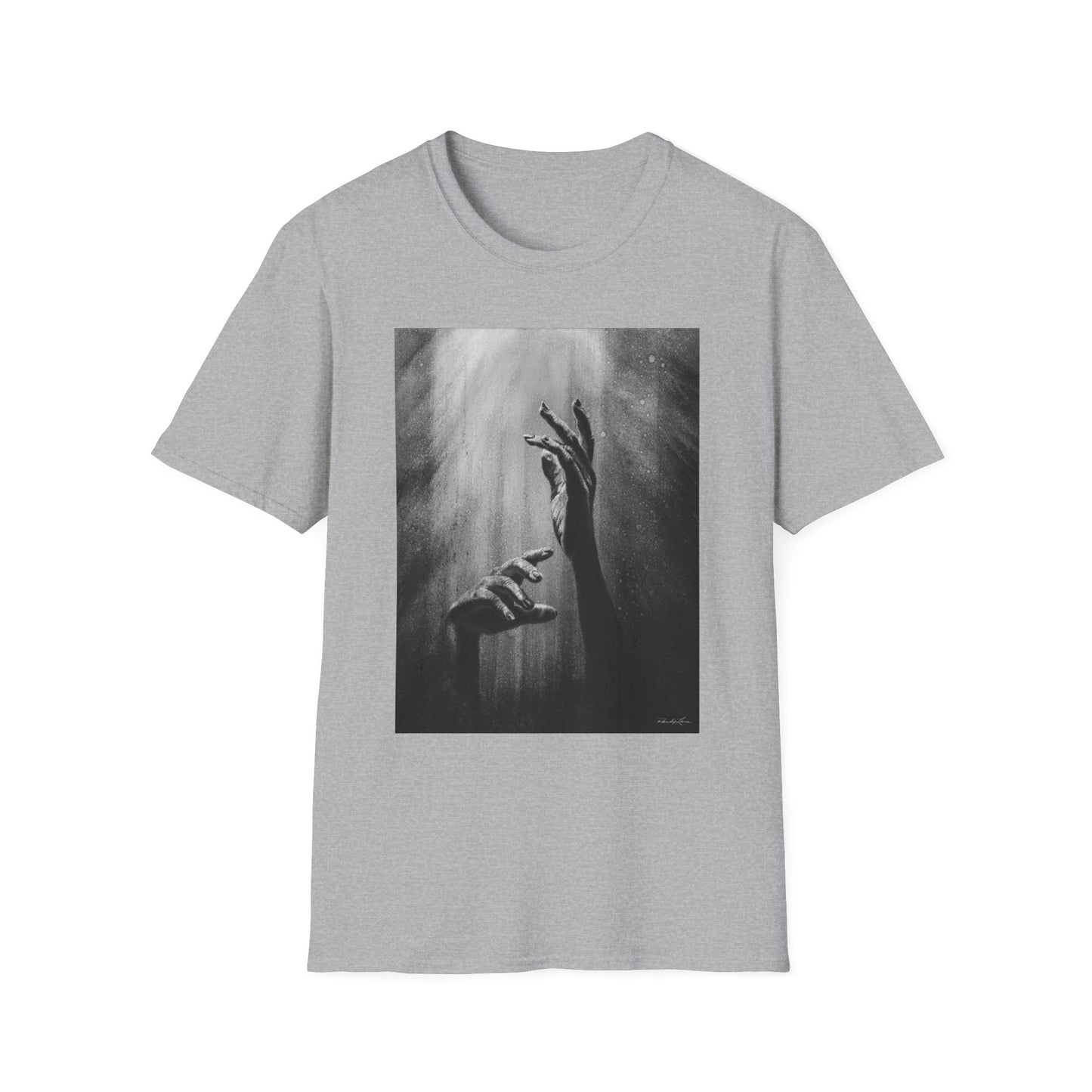 Divine Dance. Emotive Art T-Shirt, Unisex Graphic Tee