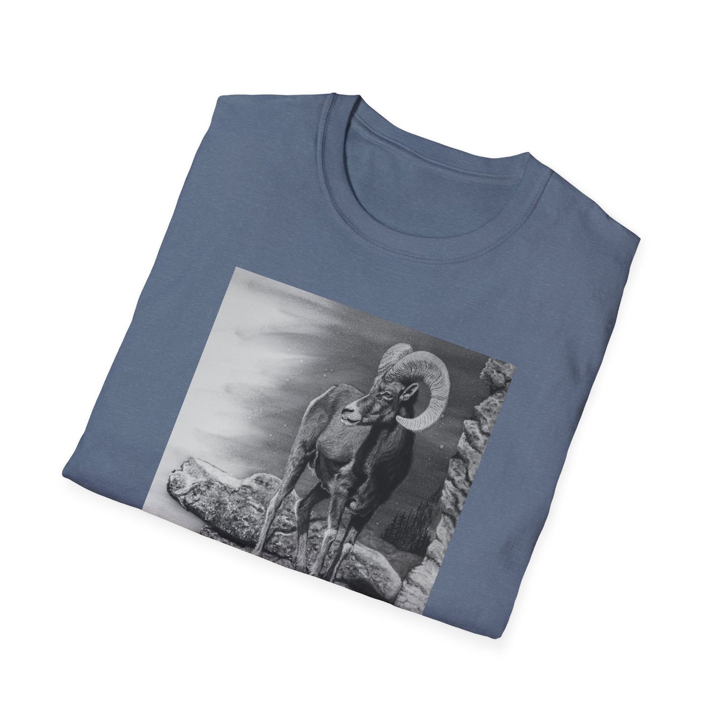 Legendary, Bighorn Sheep Unisex Softstyle Tee