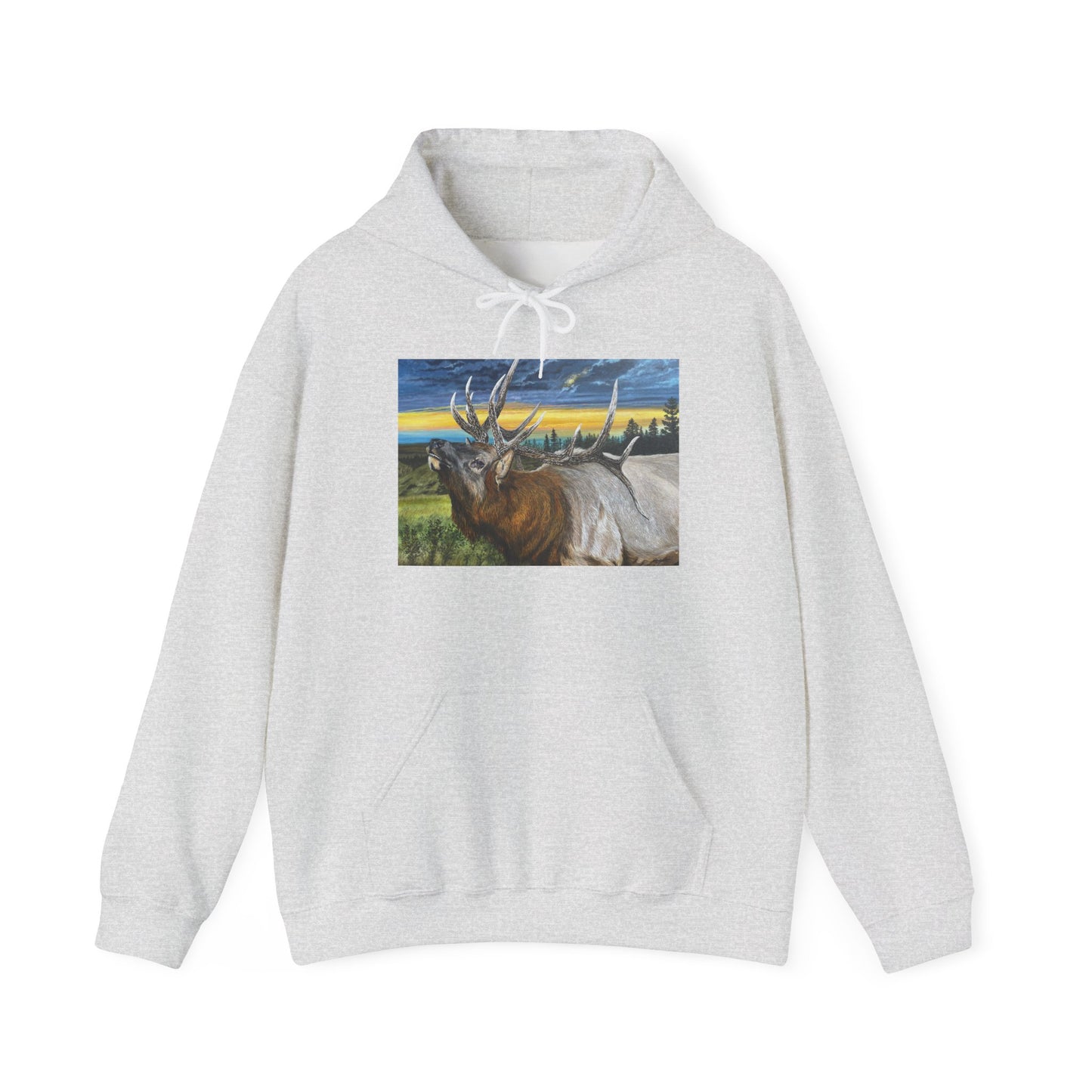 Sunset Serenade, Elk Unisex Hoodie
