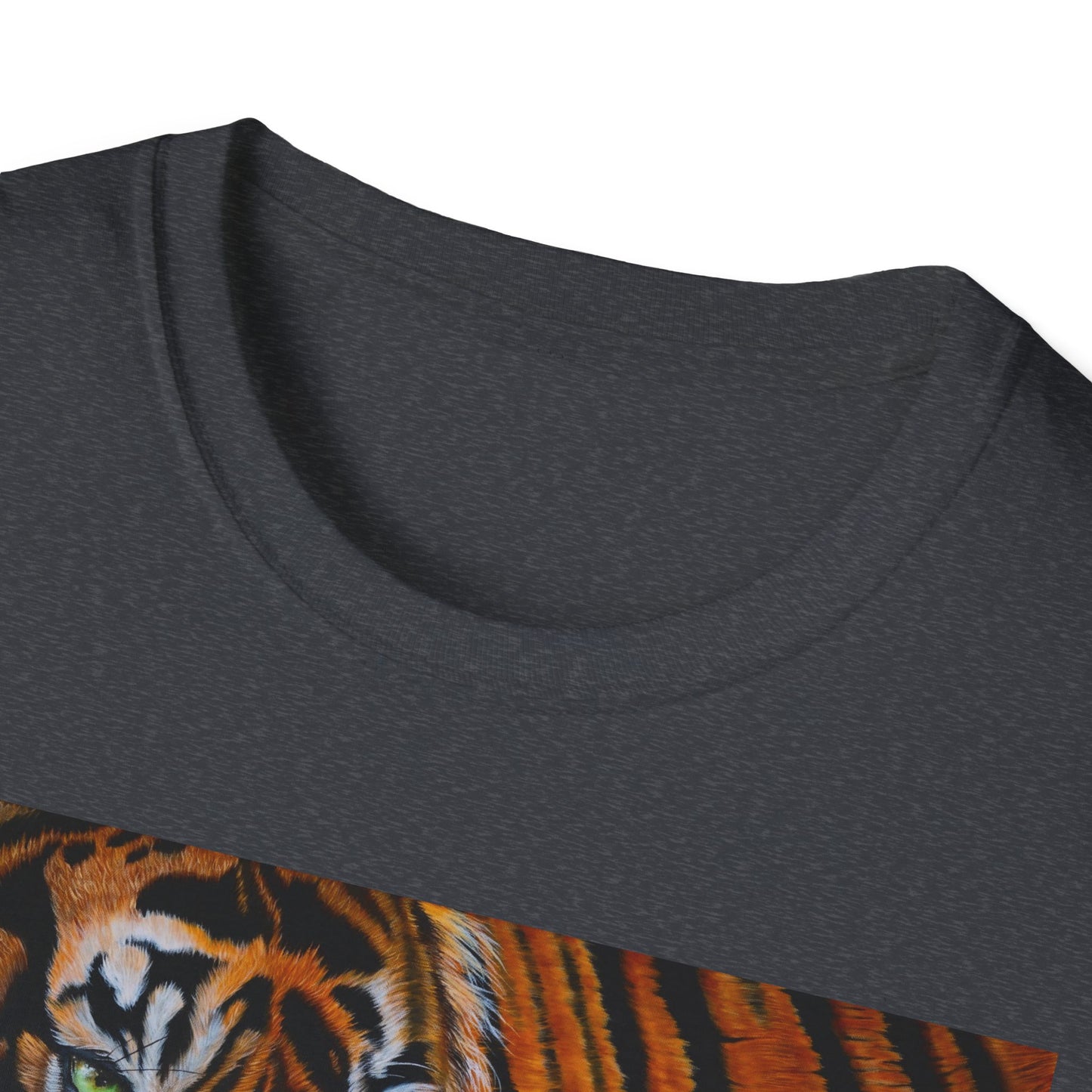 Tiger Stripe, Tiger Graphic T-Shirt, Unisex Softstyle Tee