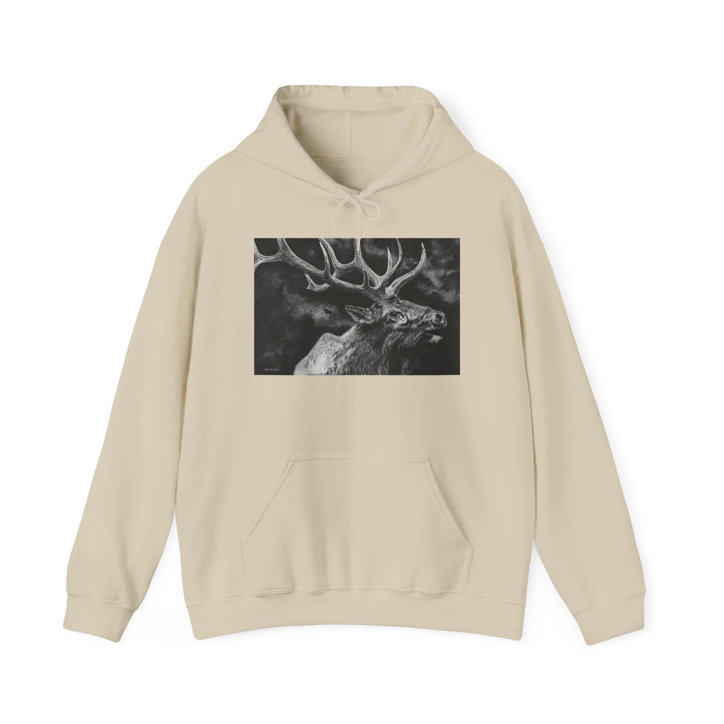 Gladiator, Elk Hooded Unisex Sweatshirt